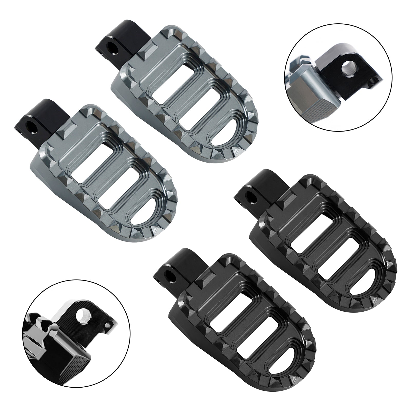 Front fotstøtter Fotpinn Fit for BMW R1250RT K1600B K1600GT K1600GTL 2018-2023