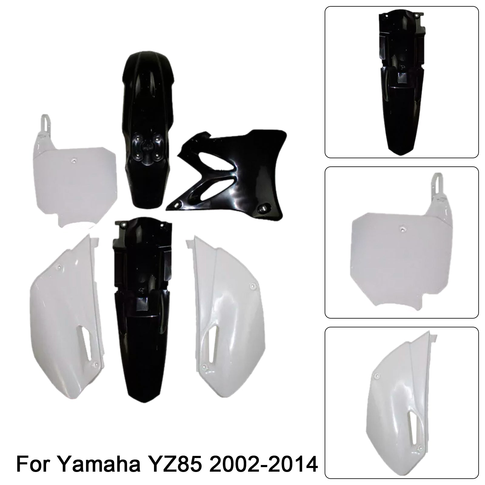 Body Plastic Kit Fender Fairing For Yamaha YZ85 2002-2014