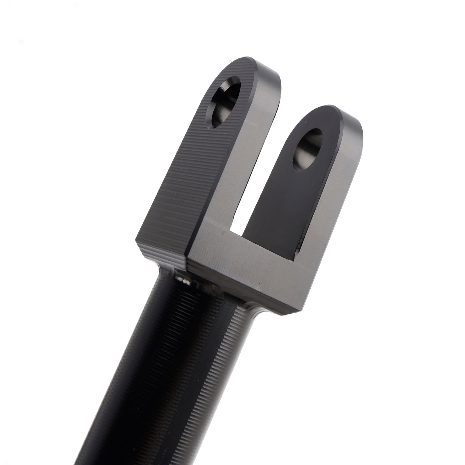 2024-DAYTONA 660 Ajuste o suporte lateral do pé