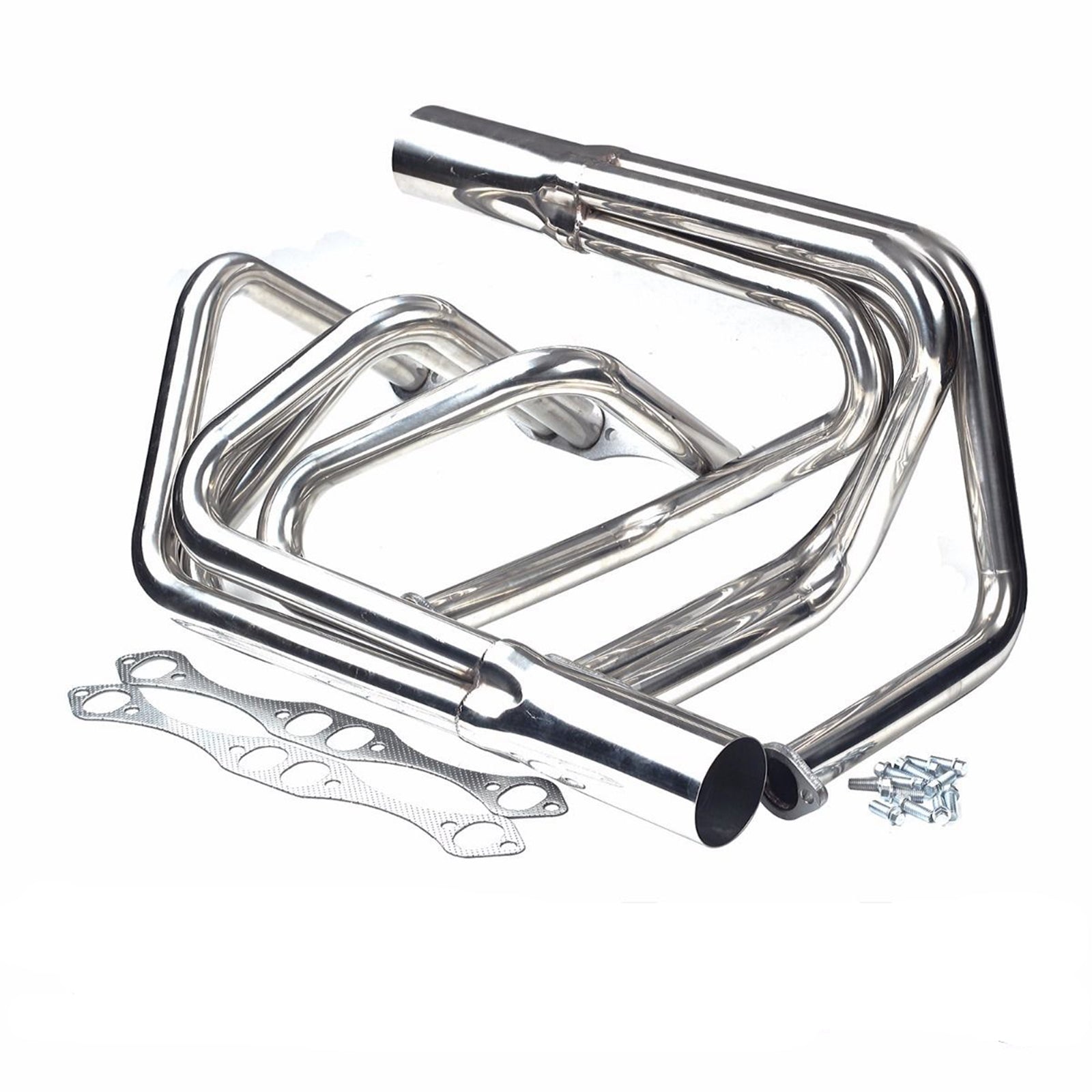 1-5/8" RVS spruitstuk header geschikt voor Chevy Small Block Roadster Sprint