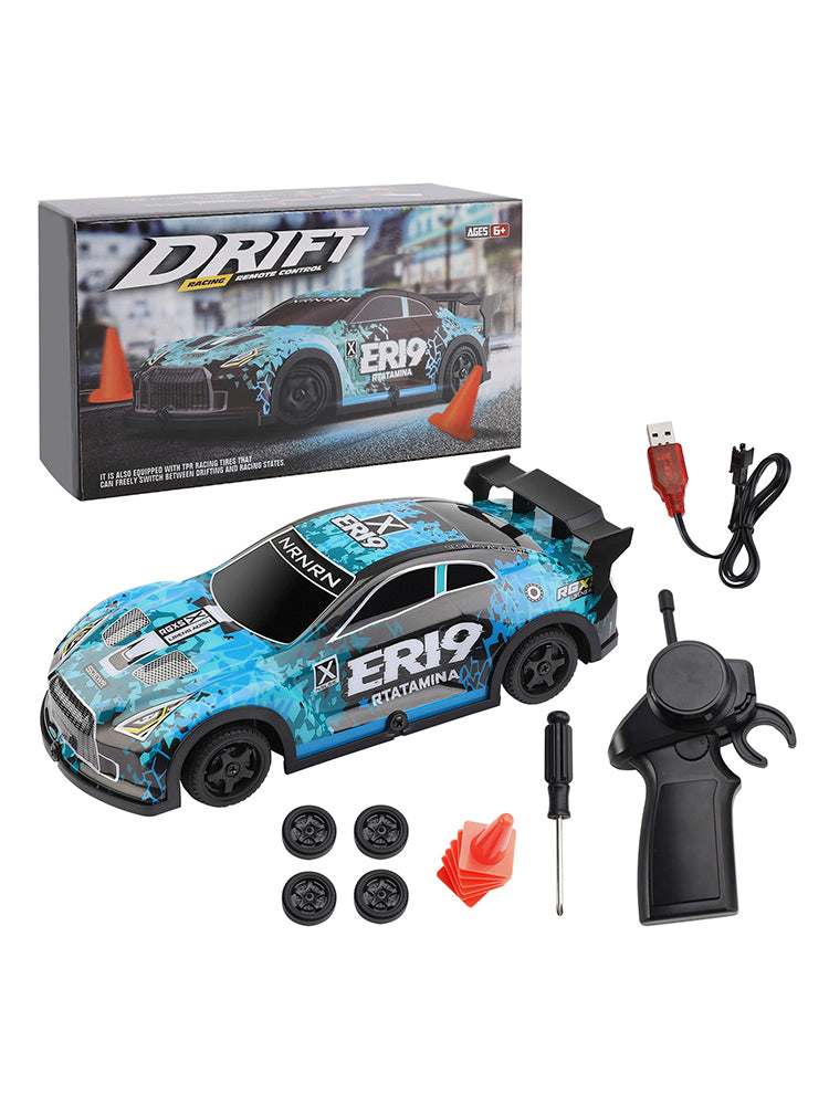 Wltoys 22206 RTR 1/22 2,4 g 15 km/h racingbil metallchassis Toy Gift Blue