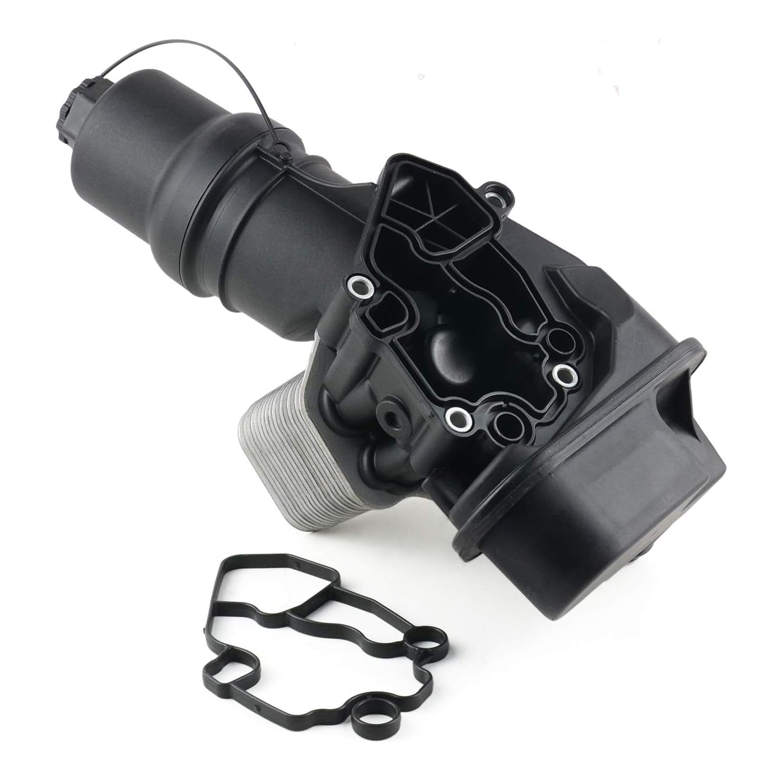 Conjunto de filtro de aceite del enfriador de aceite del motor Audi TT Mk2 2008-2009 06F115397J 06F115397H