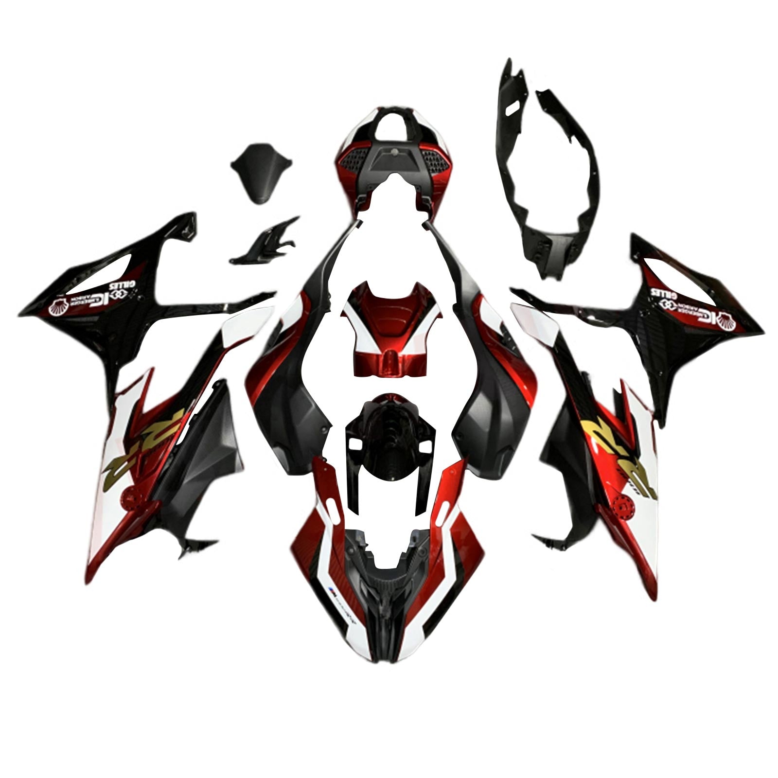 2019-2022 BMW M1000RR S1000RR Kit de carenado Carrocería Plástico ABS