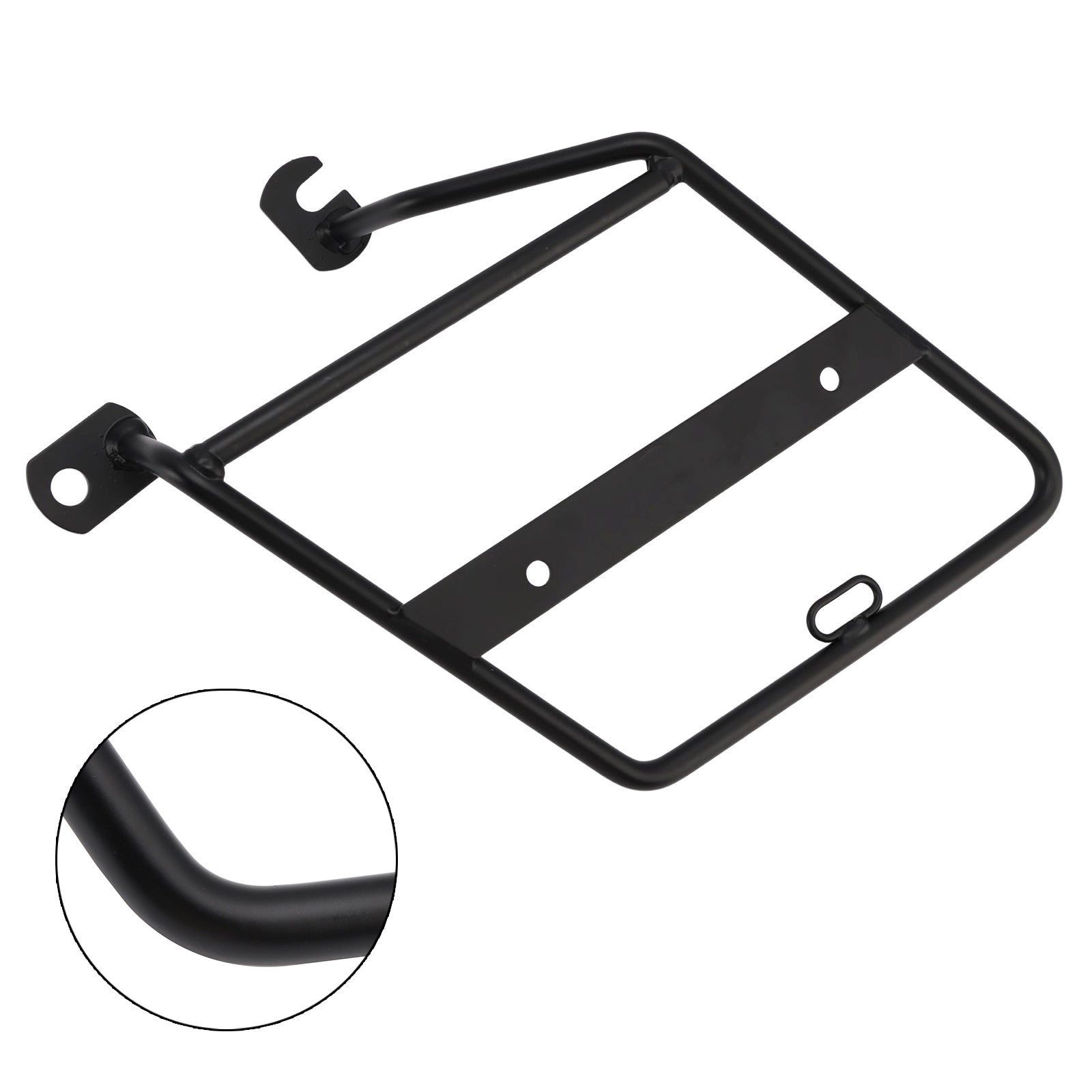 Luggage Rack Side Saddle Bag Mount Bracket For Kawasaki W800 2011-2025 24 Right