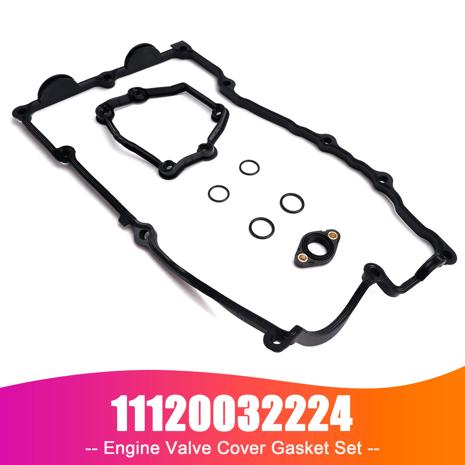 Jeu de joints de couvercle de soupape de moteur 11120032224 pour BMW 1,8 l 2,0 l 120i 316i 318i 320i