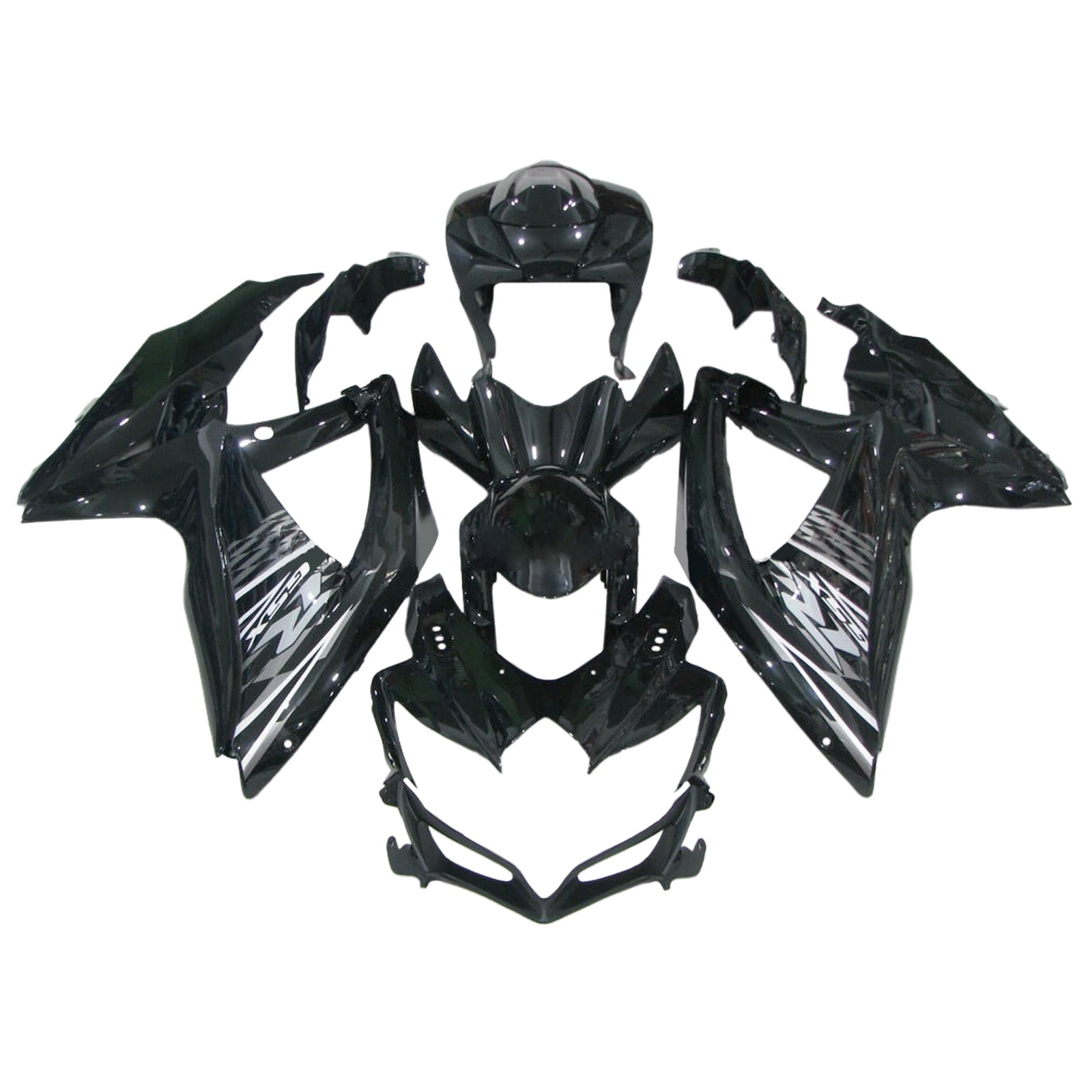 2008-2010 Suzuki GSXR 600/750 K8 Injeksjon Fairing Kit karosseri plast abs ABS