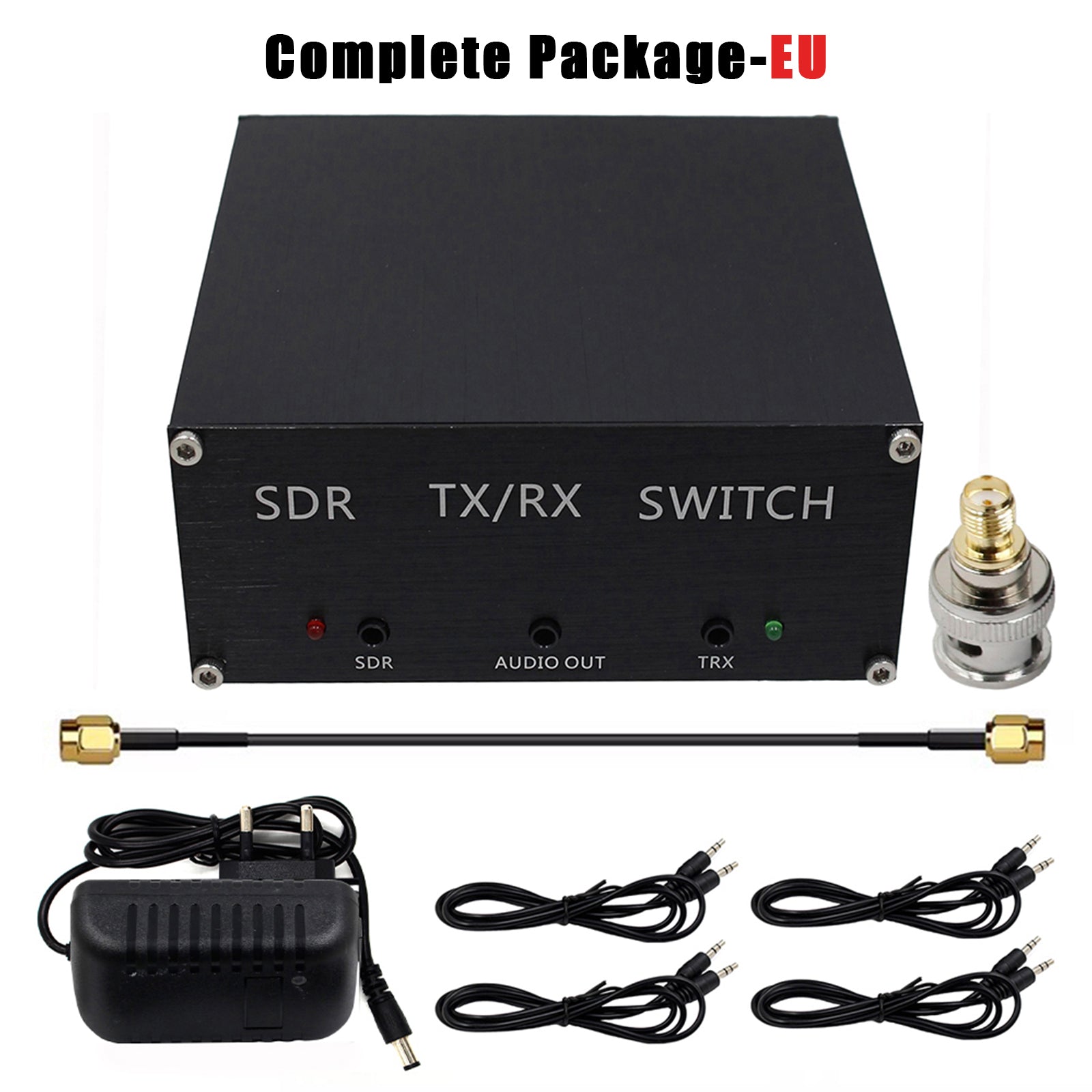 SDR -mottagningsomkopplingsantenn som delar sändtagare TR Switch Box 100W DC 160MHz EU -kontakt