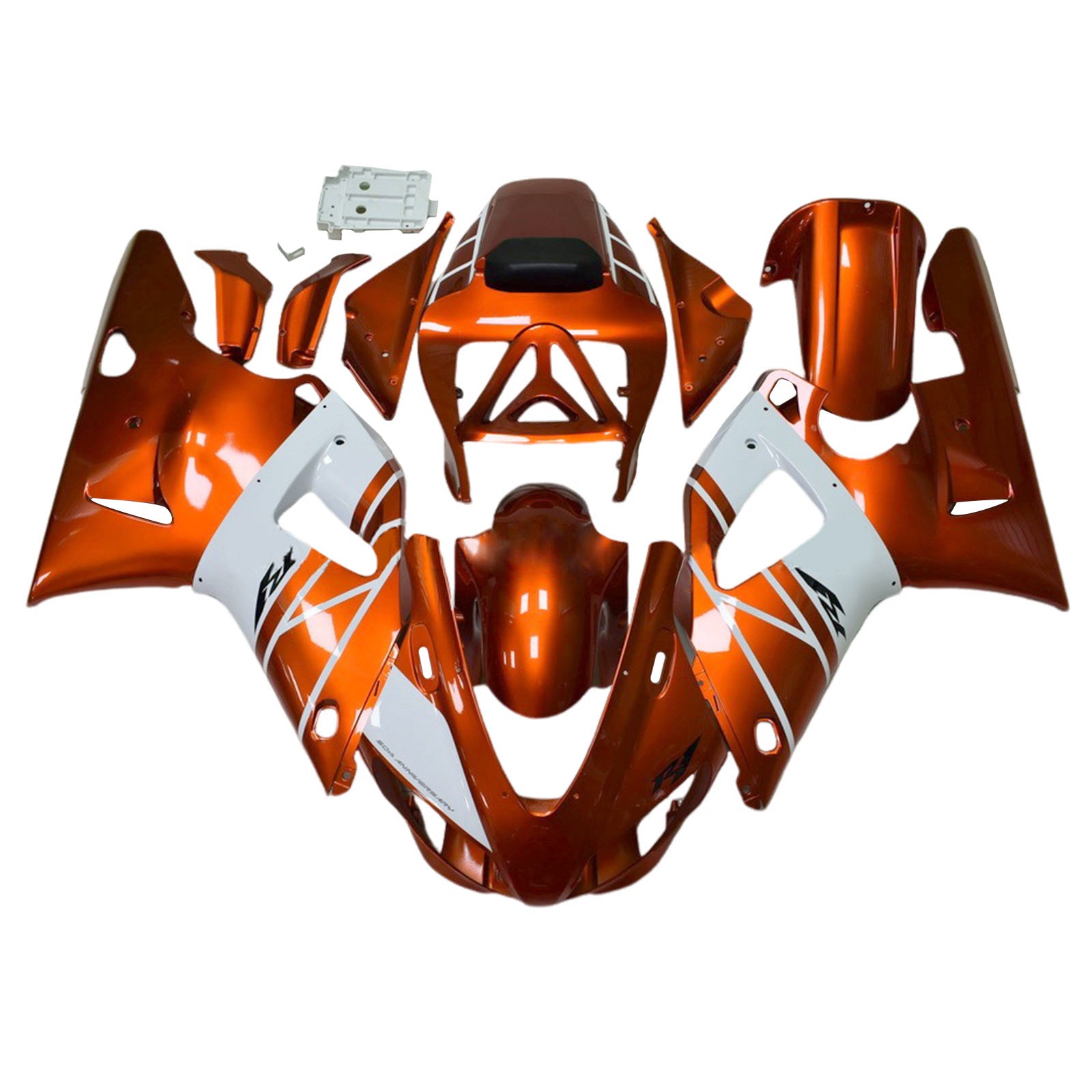 1998-1999 YAMAHA YZF-R1 injektionsmässa kit Bodywork Plastic ABS