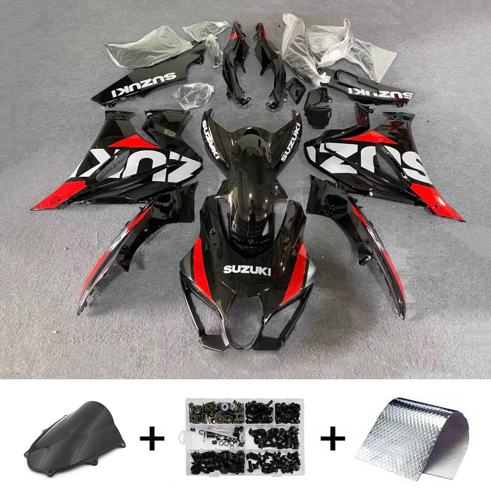 Injection Fairing Kit Bodywork Plastic ABS For Suzuki GSXR1000 2017-2025 K17