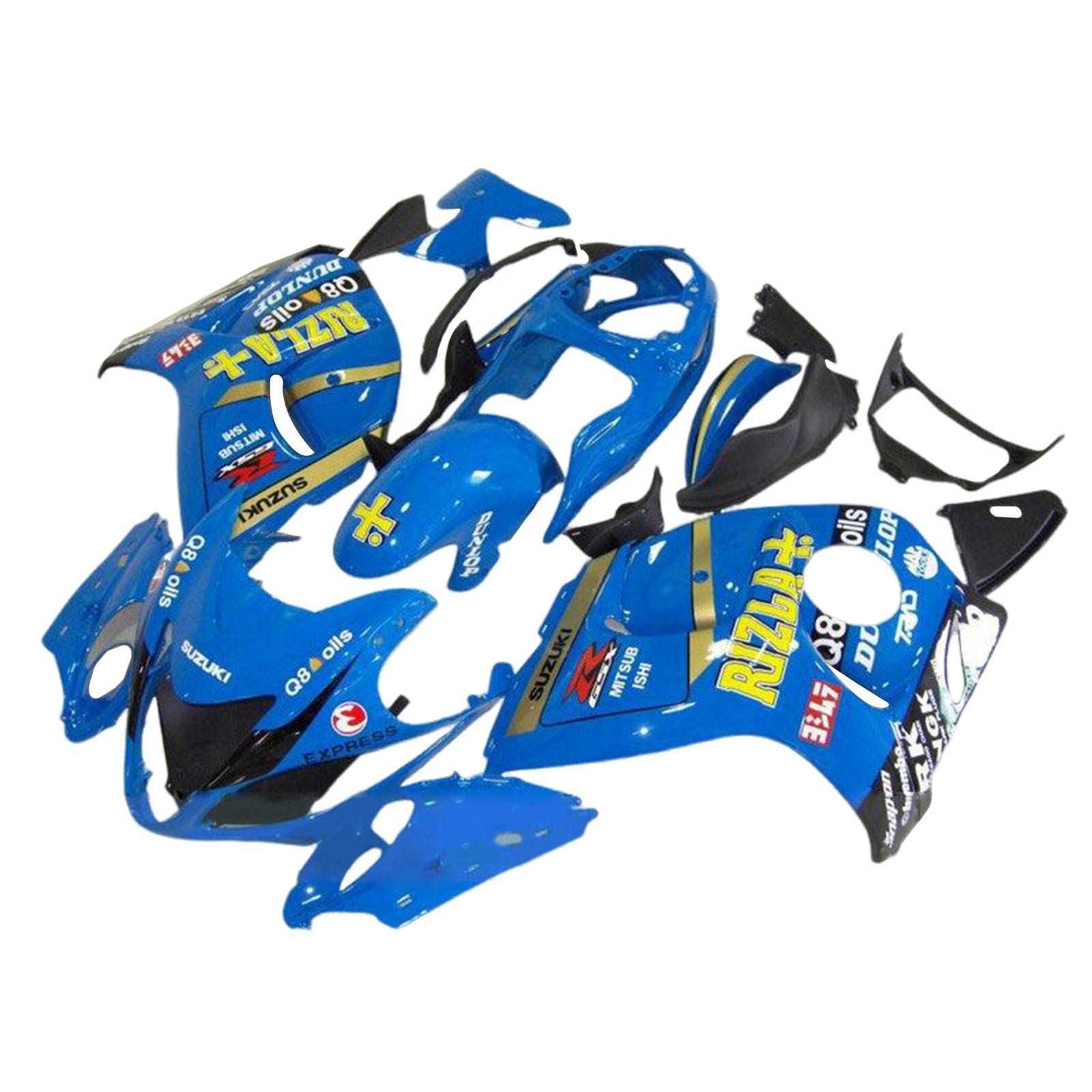 2008-2020 Suzuki Hayabusa GSX1300R Injektionsmässa kit Bodywork Plastic ABS