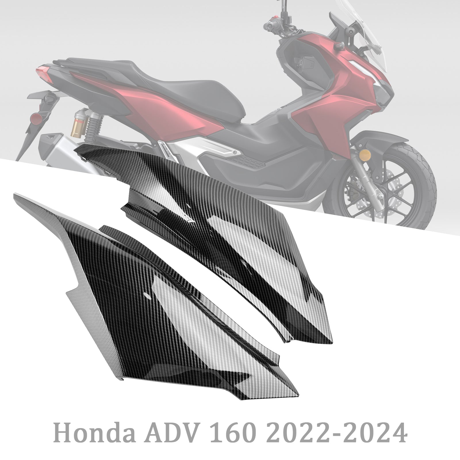 2023-2024 HONDA ADV 160 SIÈGE ARRIÈRE SIÈGE COURRAU COMBORD COURRAU CORPS CAMPEUR