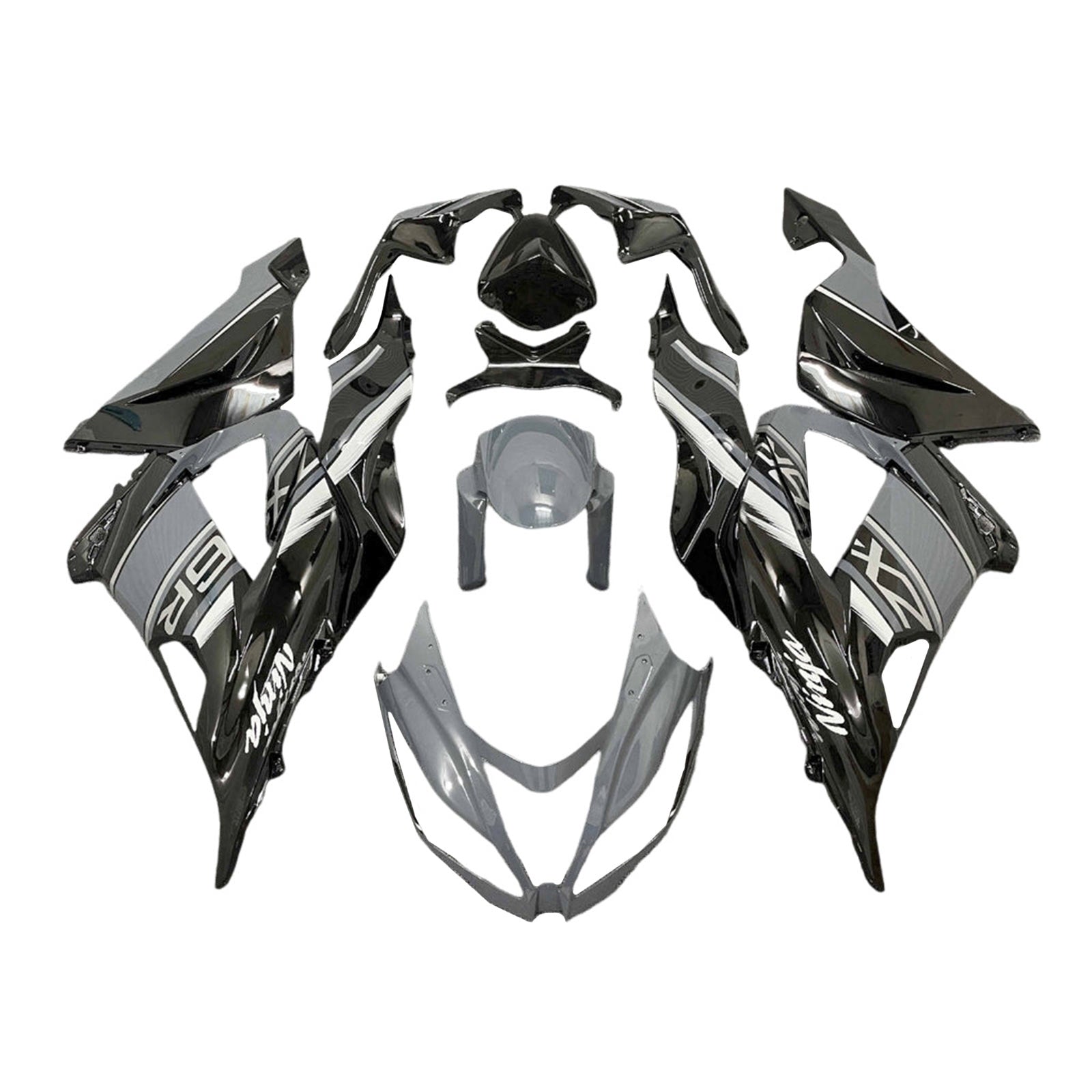 2013-2018 KAWASAKI ZX6R 636 Injektionsmässa Kit Bodywork Plastic ABS