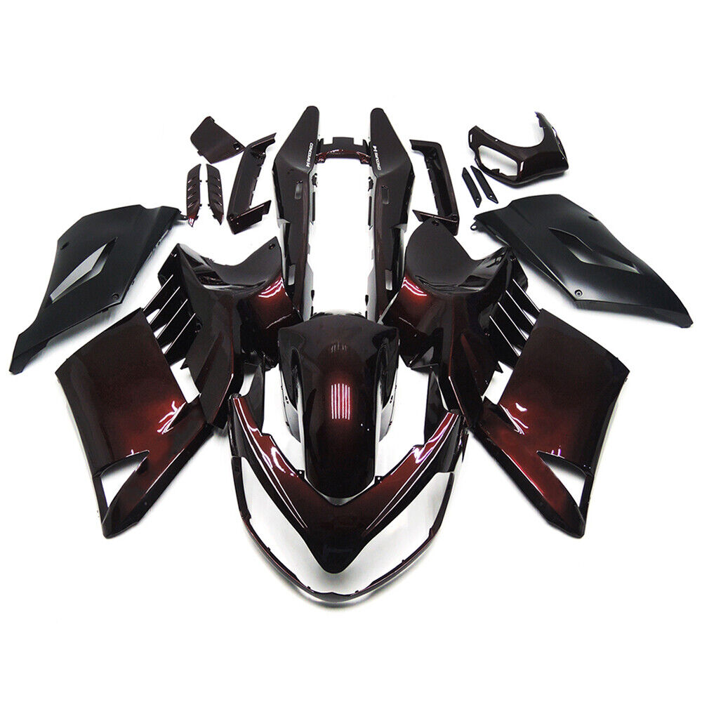 2007-2009 KAWASAKI GTR1400 ZG1400 AMOTOPART INJEKTION FAIRING KIT BOODYWORK PLAX ABS #101