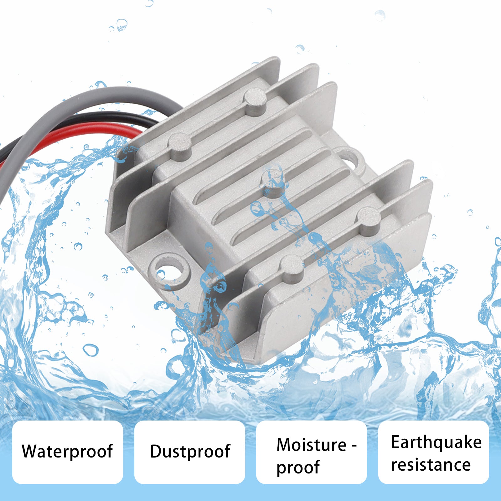 12V/24V To 30V 3.5A Conversion Kit Step-up Converter With DC Power Cable