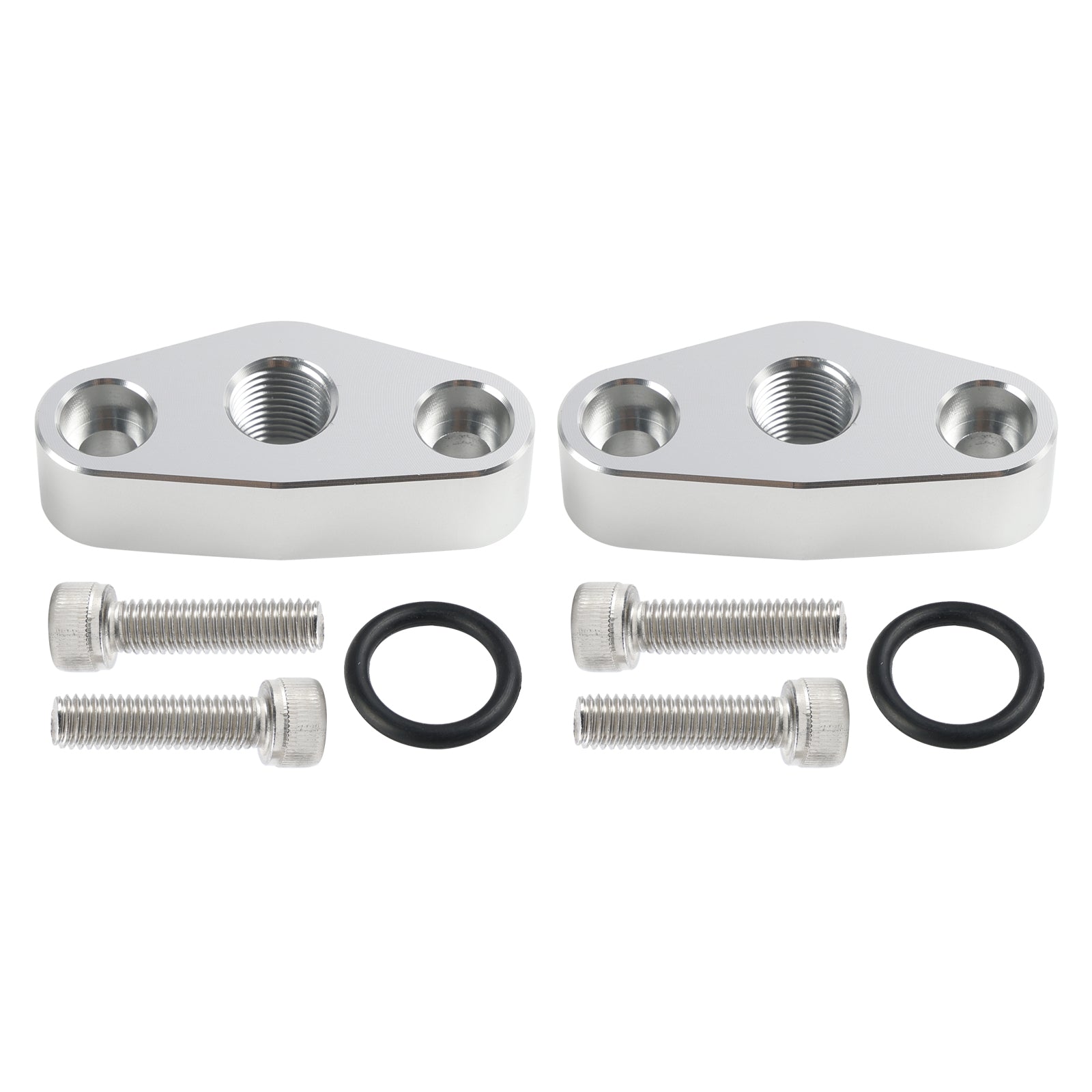 2 Pack Oil Pressure Sensor Adapter Plate M16 x 1.5 551623 For Chevy LS
