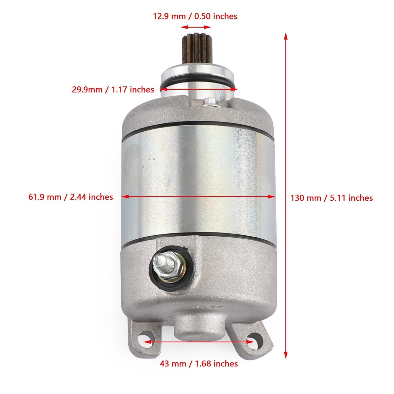 2006-2014 Honda TRX450R TRX450ER MOTEUR DE STARTER DE QUATRAX DE FOURTRAX PARTAGNE 31200-HP1-601