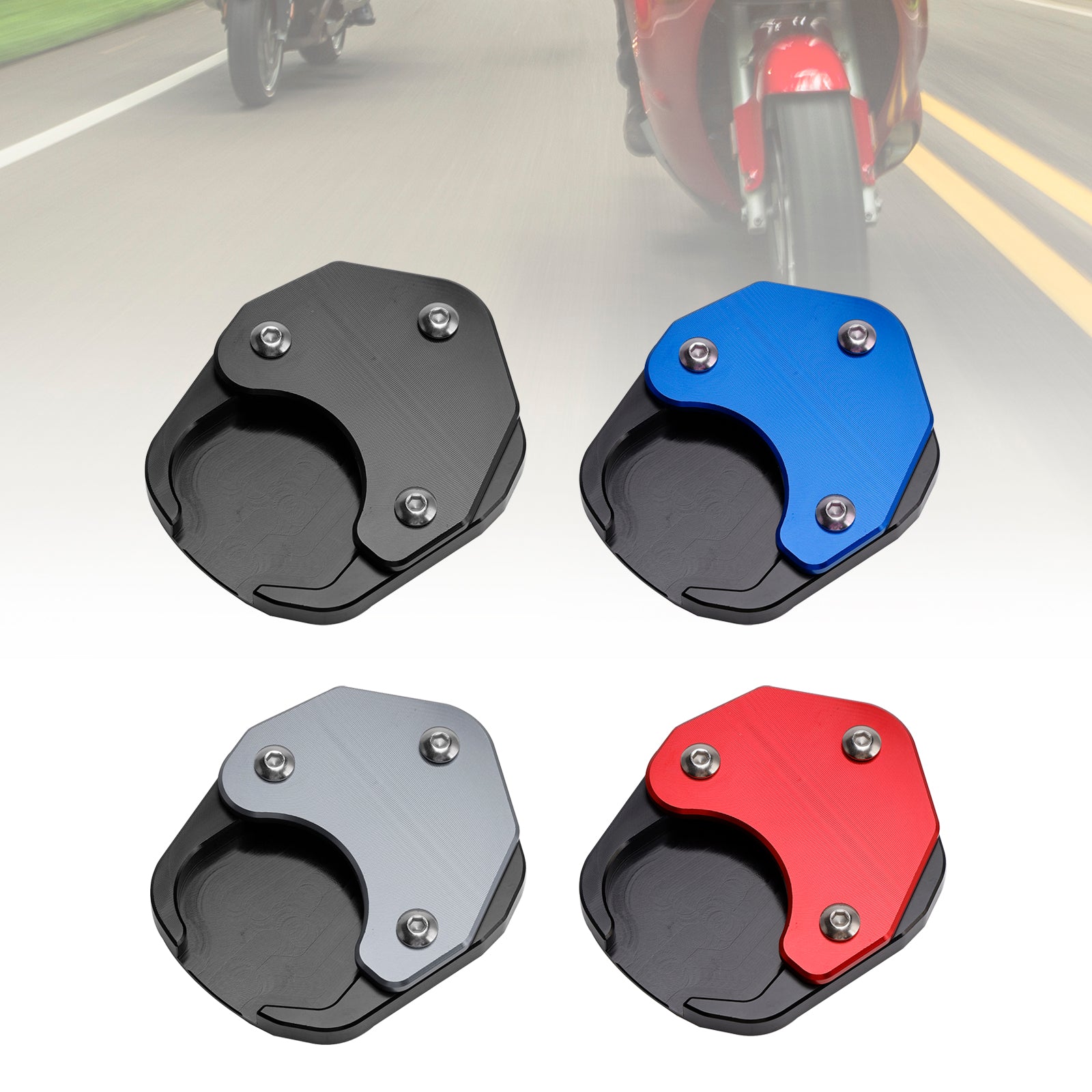 2022-2025 Tiger Sport 660 Kickstand Enlarge Plate Pad fit for