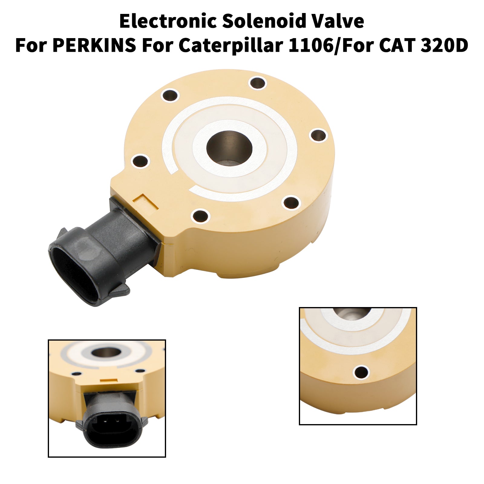 Électrovanne électronique de pompe à carburant 312-5620 adaptée à CAT 320D C6.6 C6 326-4635