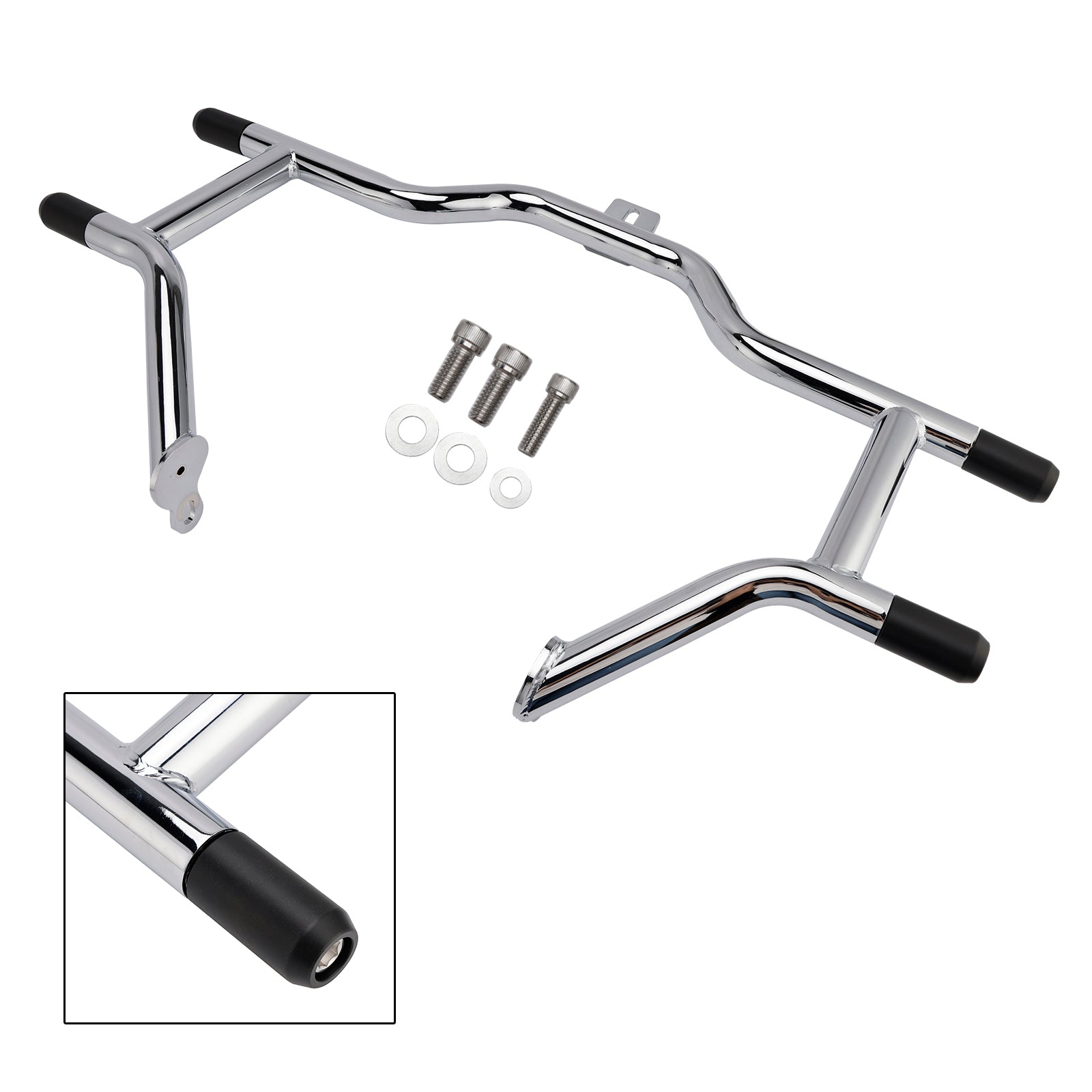 Kit de barre de protection pour moteur de pare-chocs, support de carénage, adapté pour Cvo Road King, noir
