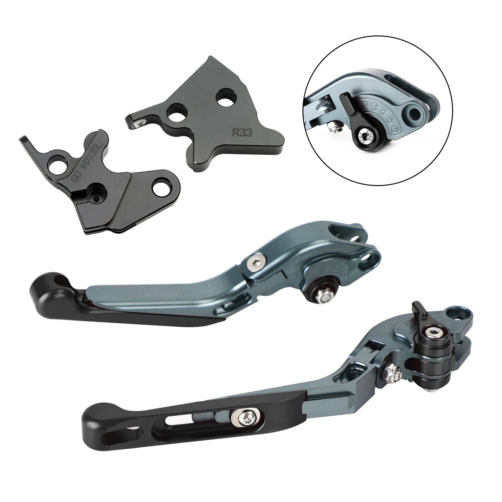 2005-2014 YAMAHA YBR125 Adjustable Clutch Brake Lever