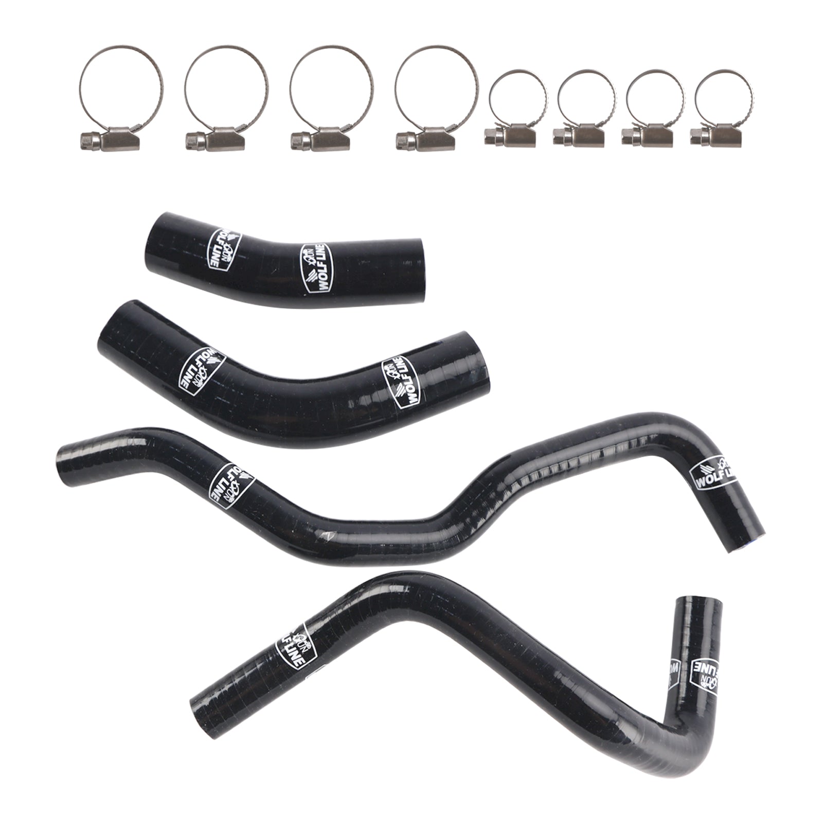 Kit de durites de refroidissement de radiateur en silicone pour Yamaha Tenere 700 2019-2024