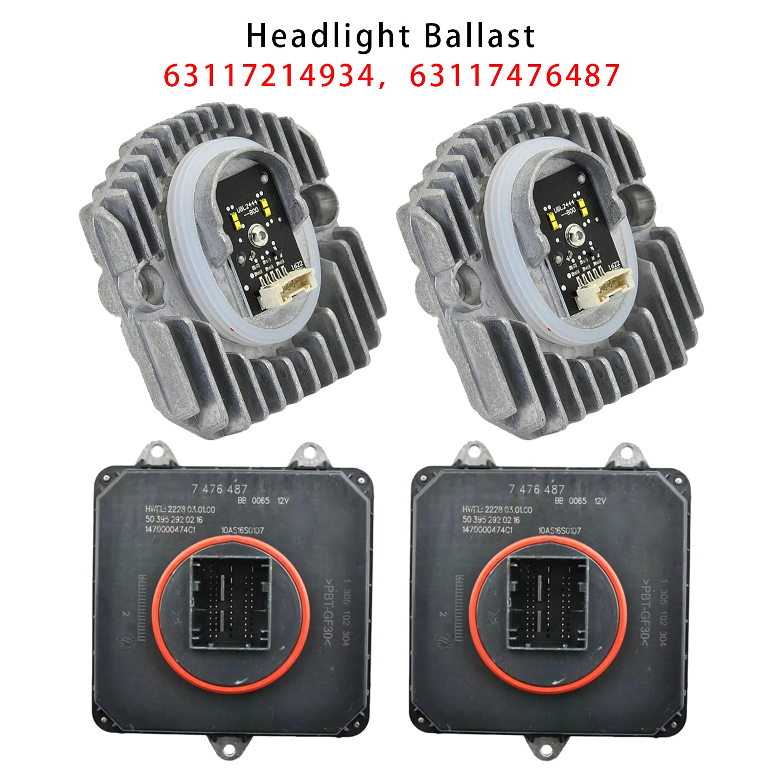 LED Headlight Ballast For BMW 5 Series G30 Low Version 2017-2019