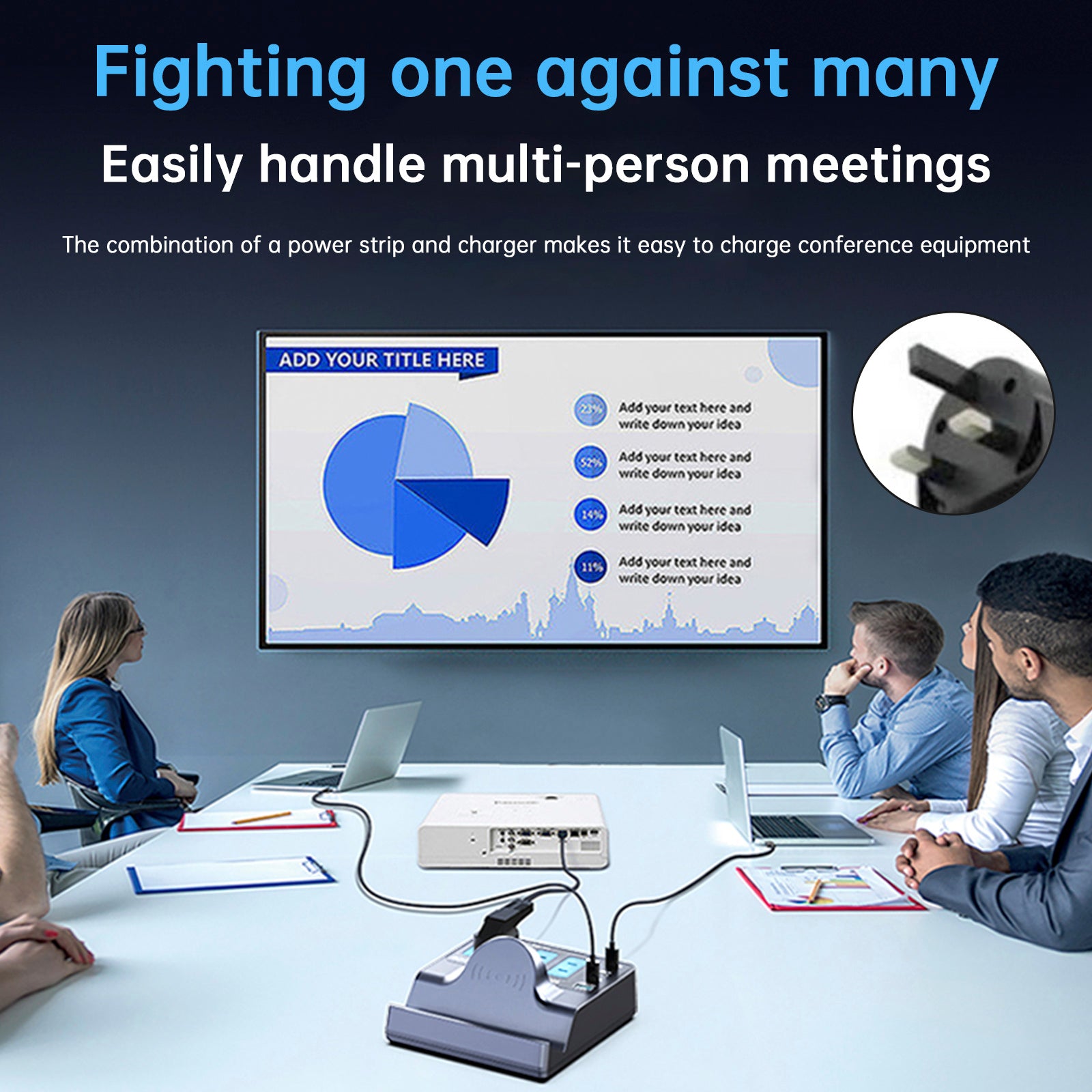 140W Smart Wireless Fast Charge Socket High Power PD100W Notatbok QC lading