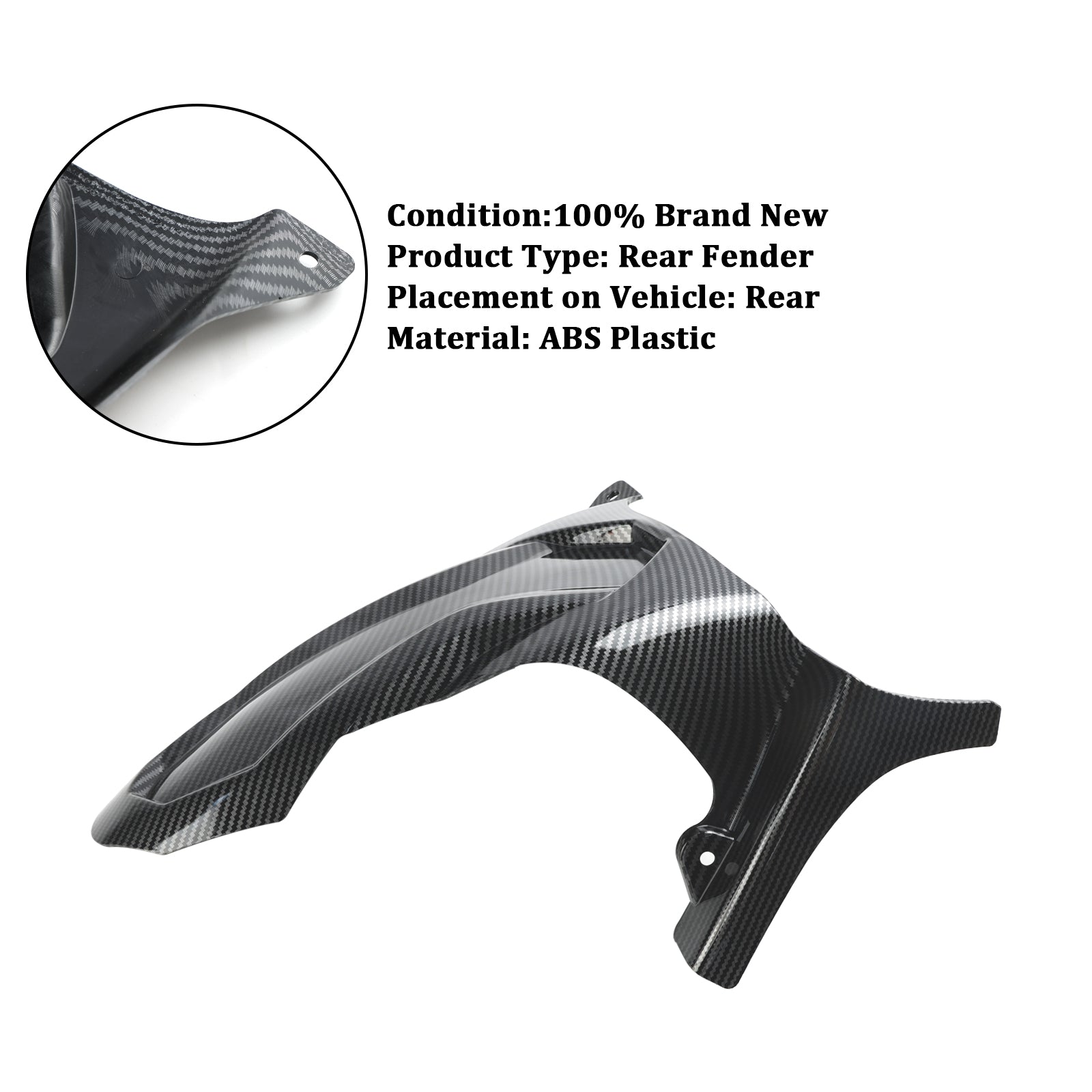2017-2019 Yamaha T-MAX530 spatbord achterspatbord