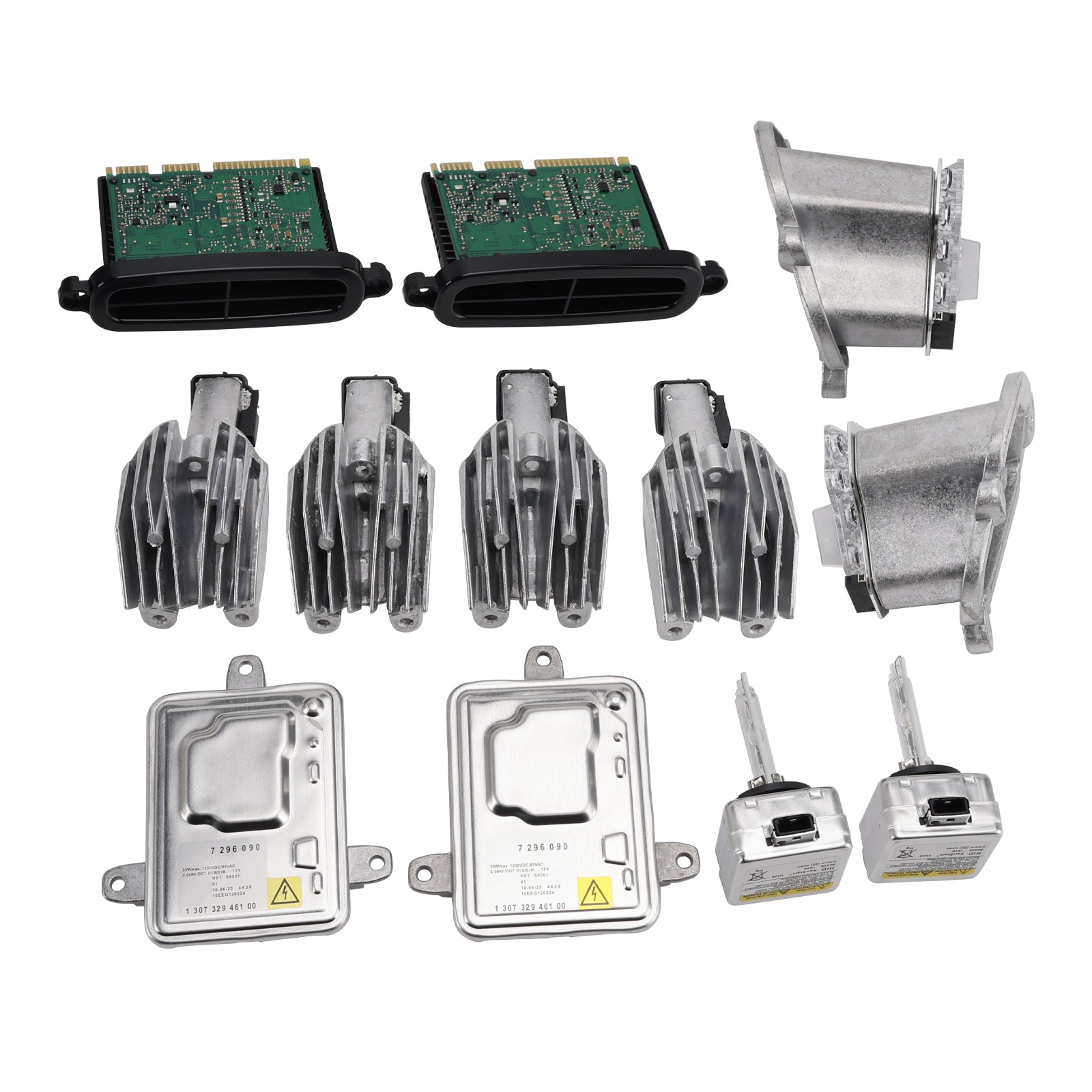 12ST Vänster+Höger Strömmodul LED-strålkastare AHL För BMW 5-serie F10 F11 F07