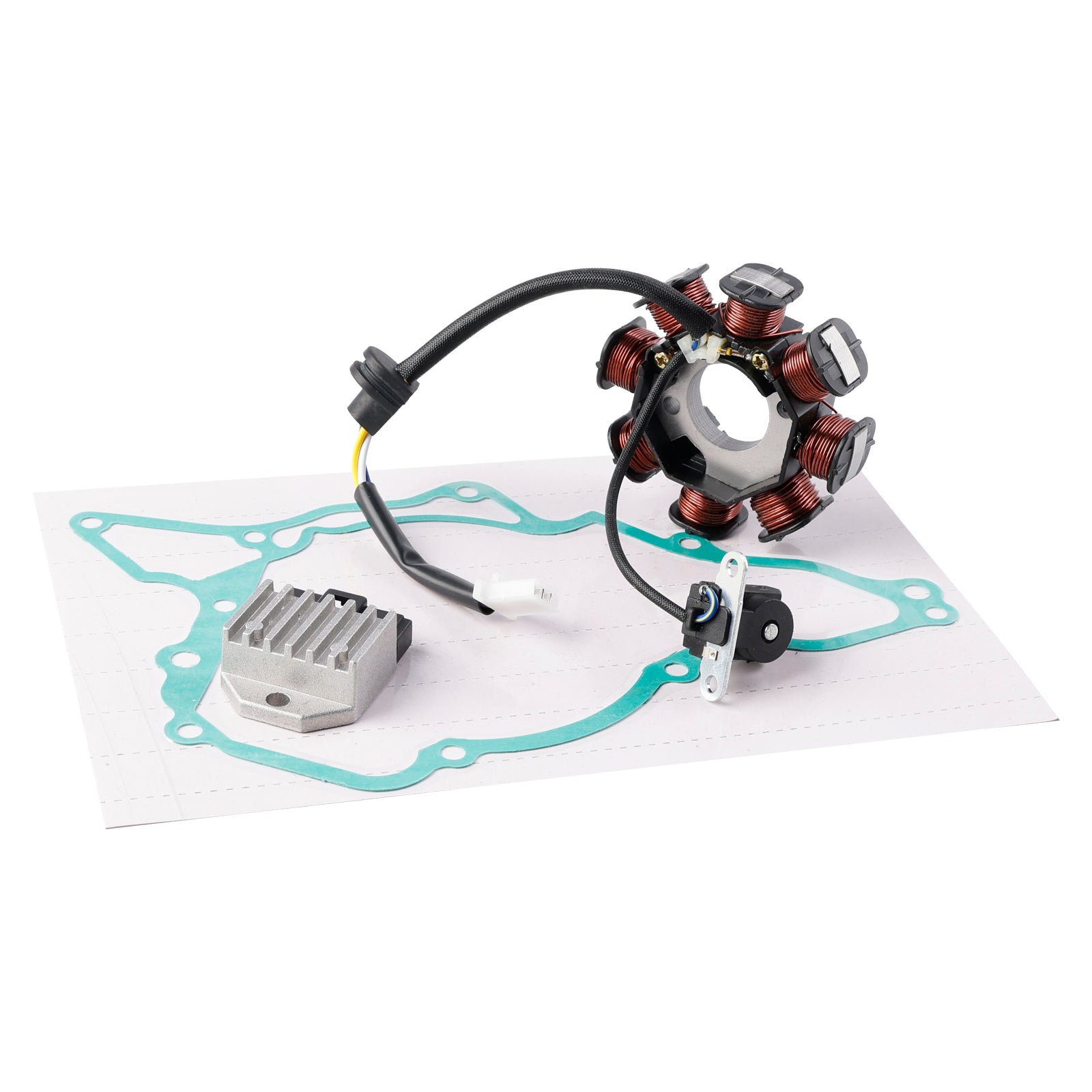 2003-2005 Suzuki DRZ110 REGULADOR DO GERADOR DE ESTATOR GASTIDER JUNTA K2100-31390