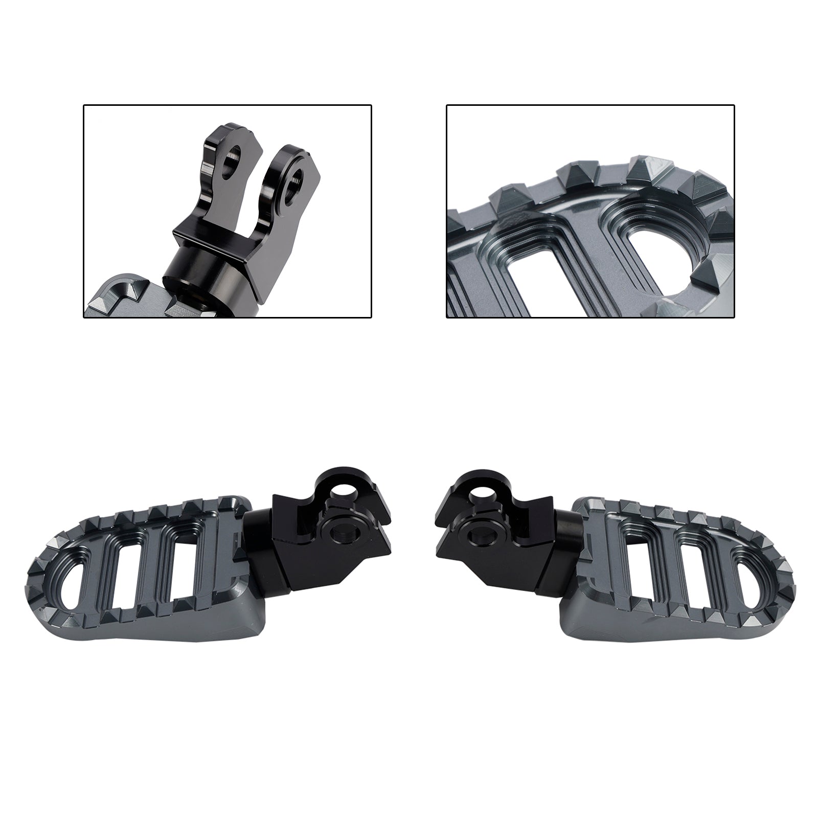 Pegs de pé de frente para os pés da frente Faixa para Honda CL250 CL300 CL500 TRAIL 125 2023-2024