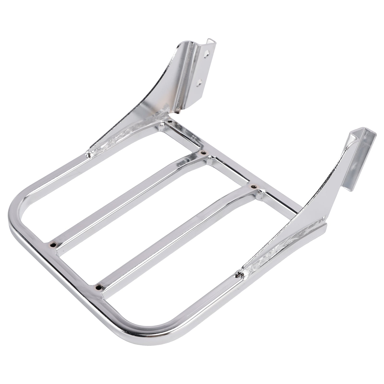 CHROME LUGGAGE RACK FOR SISSY BAR UPRIGHT FOR SPORTSTER XL 883 1200 2004-2020