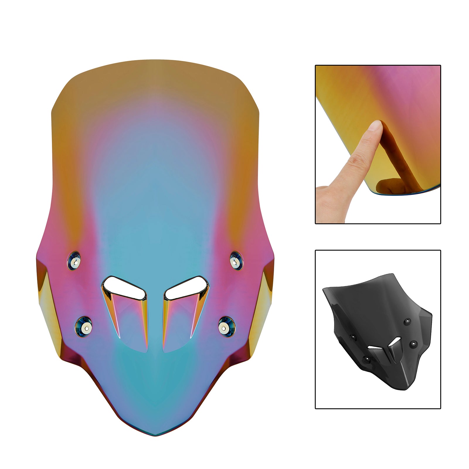 Pare-brise de moto ABS adapté à HONDA CB400X/CB500X 2019 – 2024