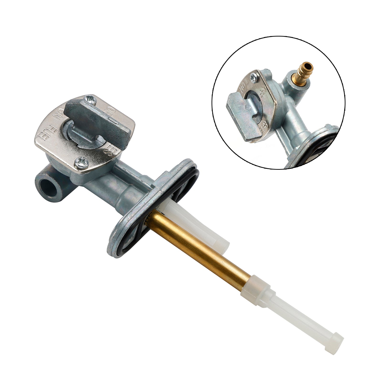 Válvula de llave de combustible para tanque de gasolina, llave de purga apta para Polaris SPORTSMAN 450 OUTLAW 500 06-07