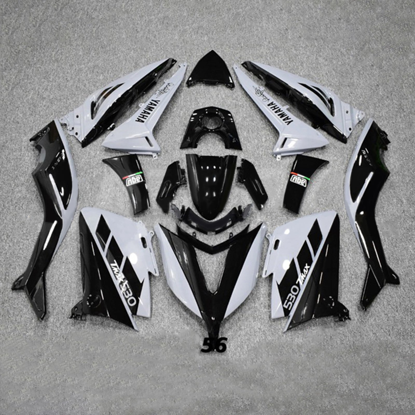2015-2016 Yamaha T-MAX TMAX530 Kit de carénage Bodywork Abs