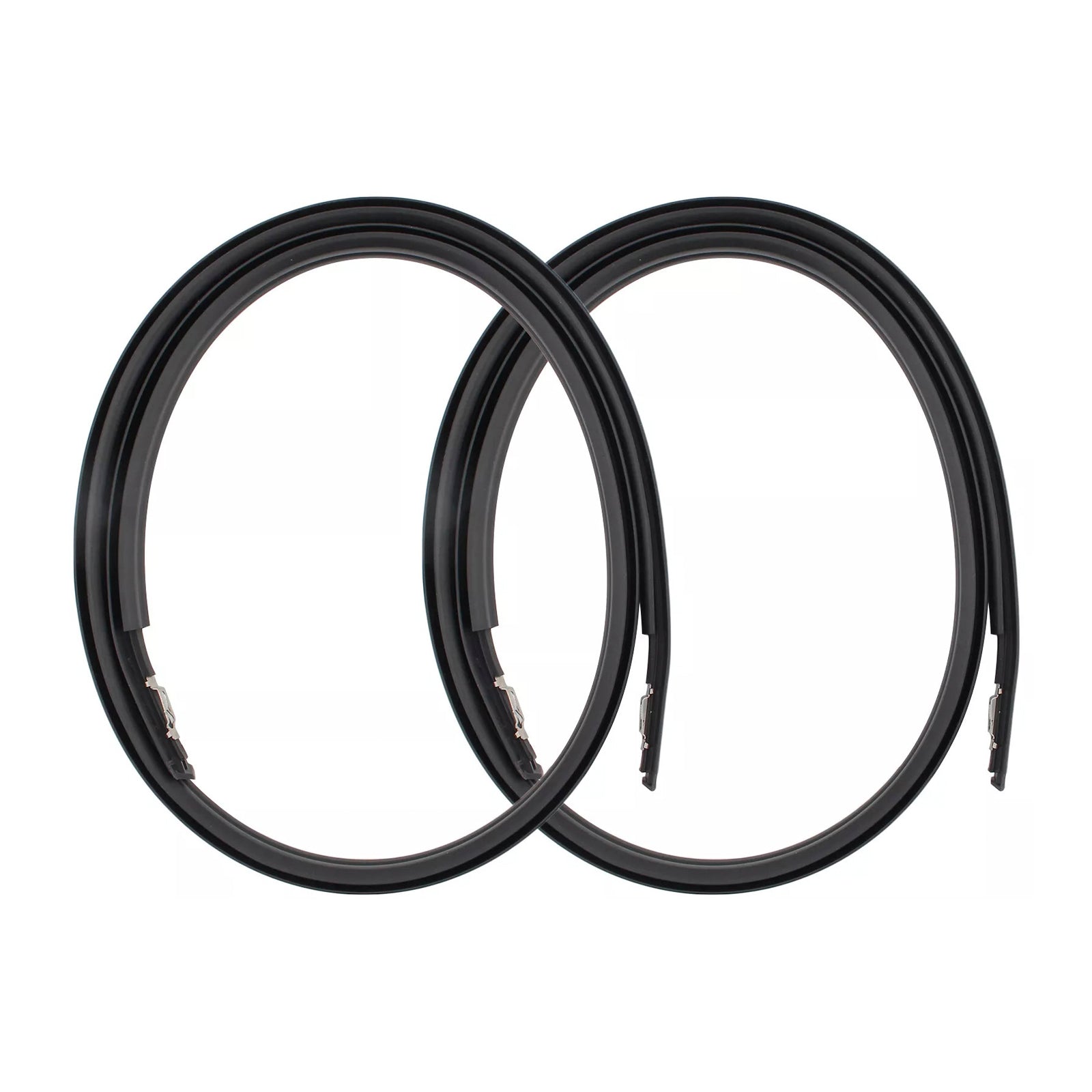 Moldura de techo para Honda Civic 4 puertas (2012-2015), 2 piezas, izquierda & Goma del lado derecho