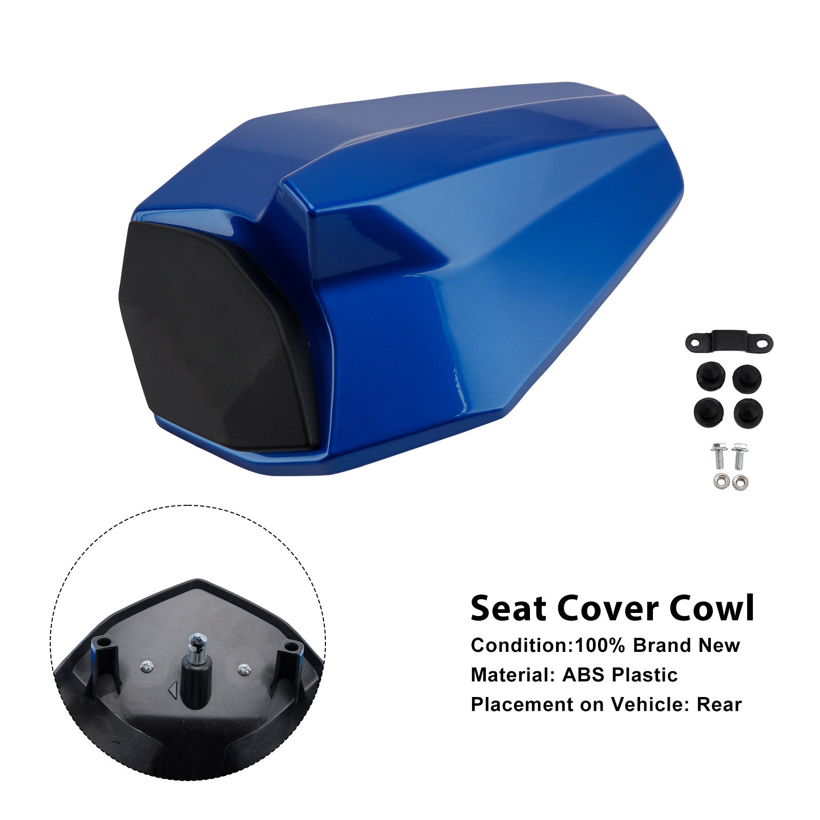 Racing Tail Rear Seat Fairing Cowl for Kawasaki ZX25R ZX4R ZX4RR 20-25