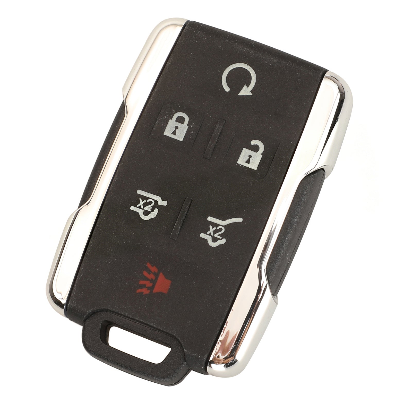 6 Button Car Key Fob M3N32337100 315Mhz Silver For Chevrolet