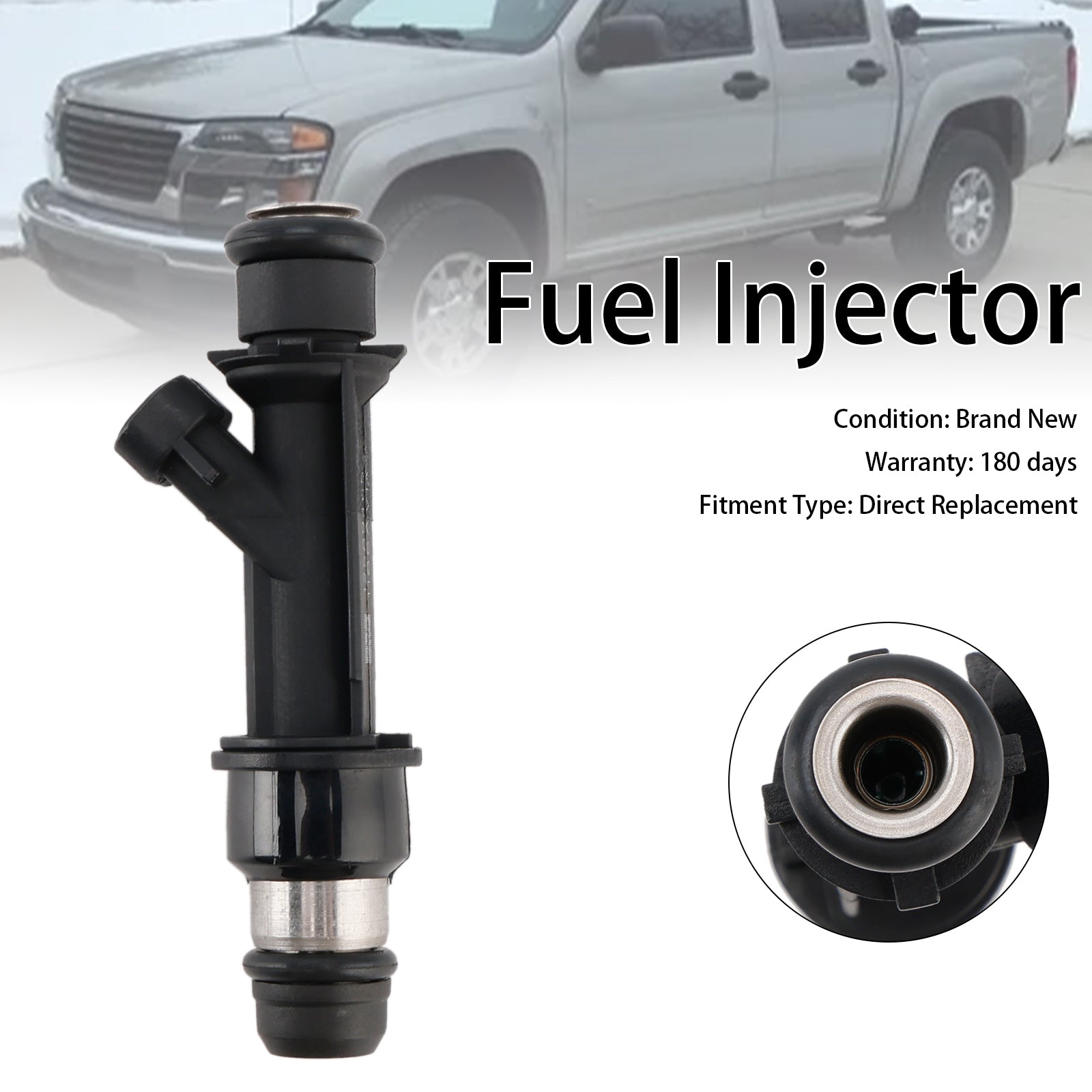 1pcs injecteur de carburant 12589465 Fit Hummer H3 Fit Chevrolet Trailblazer Colorado