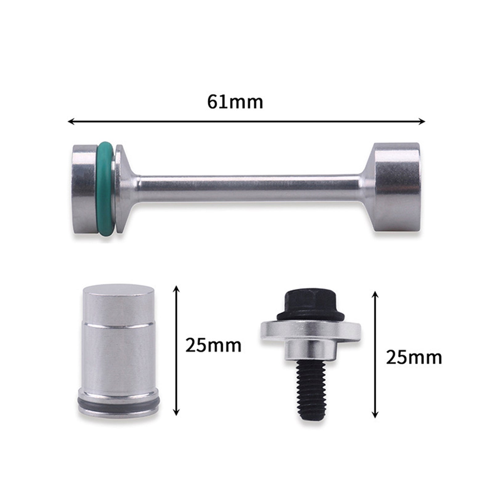 Barre de dérivation d'huile & Bouchon de soupape d'huile & Kit de fixation du tube de prélèvement d'huile pour GM LS