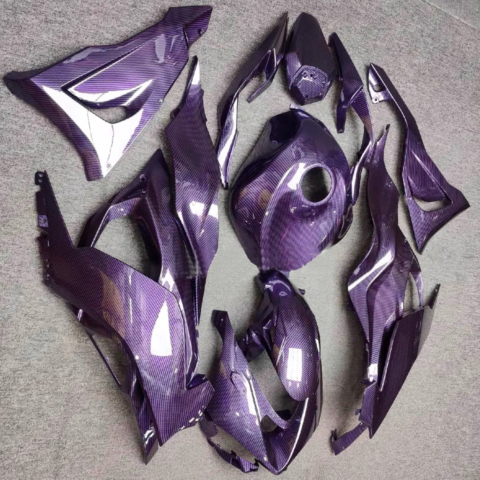 Injection Fairing Kit Bodywork Plastic ABS fit For Kawasaki ZX-6R 2024-2025