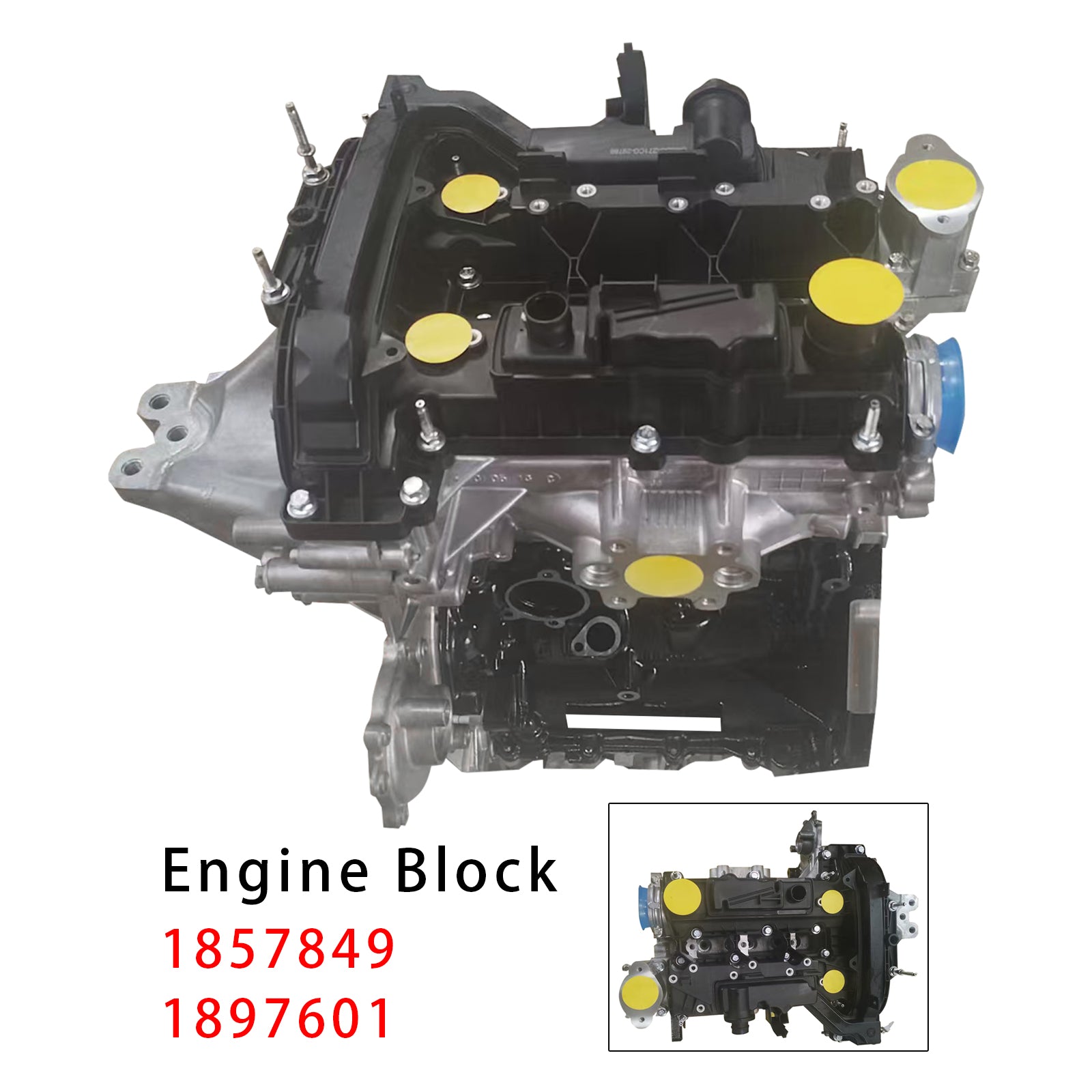 Engine Motor Assem M1DC For Ford Fiesta 1.0L 3 Cyl Turbo 2239292
