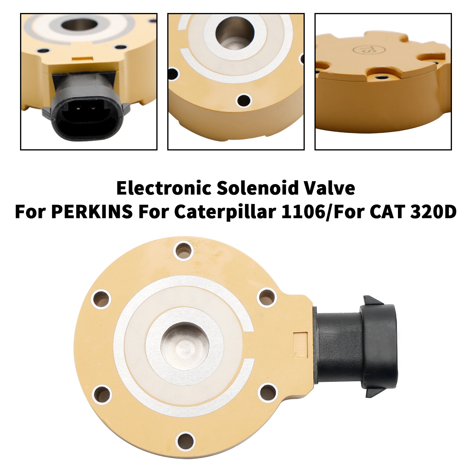Électrovanne électronique de pompe à carburant 312-5620 adaptée à CAT 320D C6.6 C6 326-4635