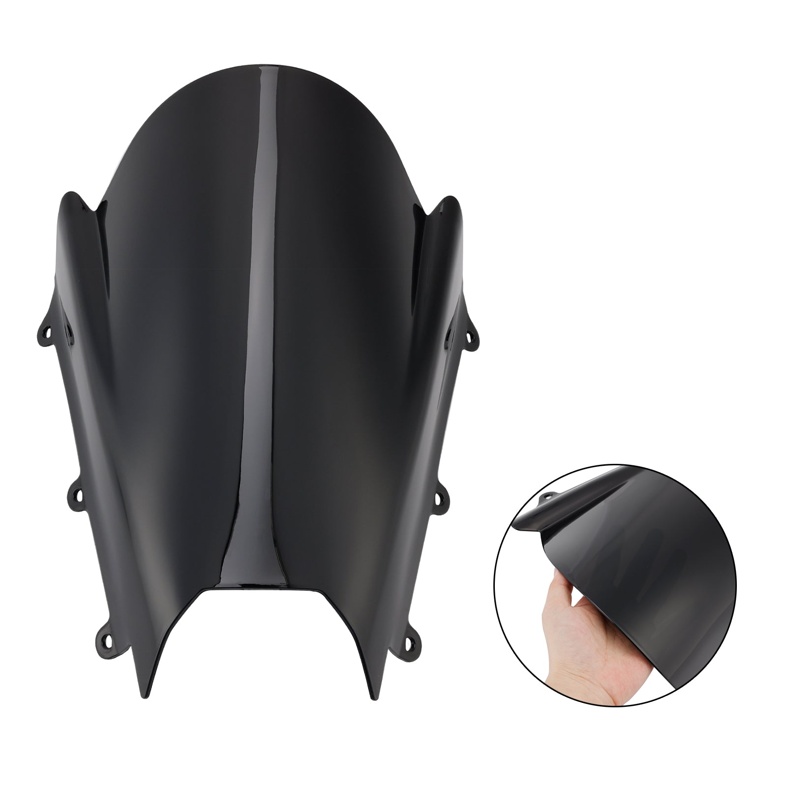 Windshield WindScreen fit for Suzuki GSX-8R GSX-8R 2024-2025 Black