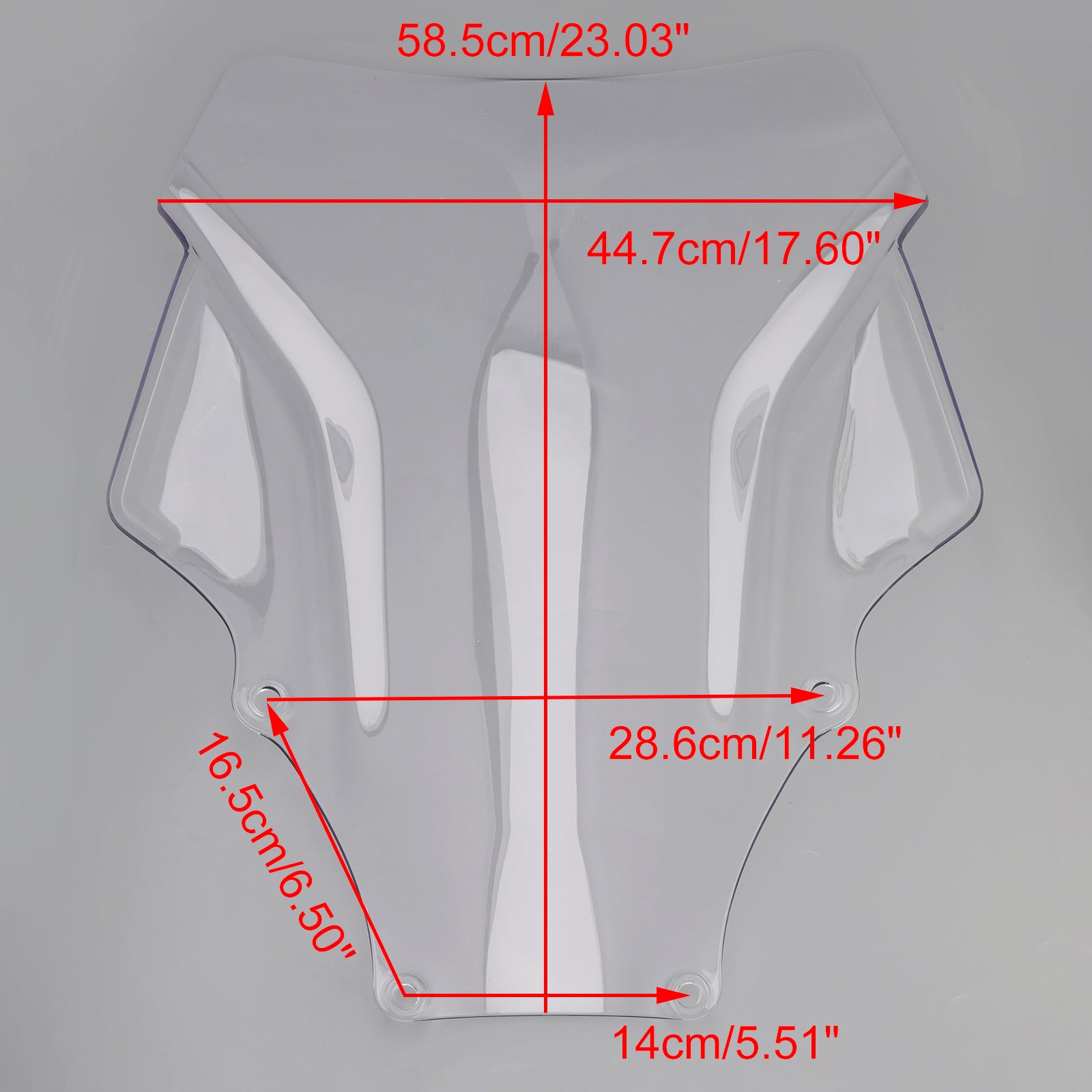 For HONDA Fozra 350 NSS350 2021-2023 Windshield WindScreen