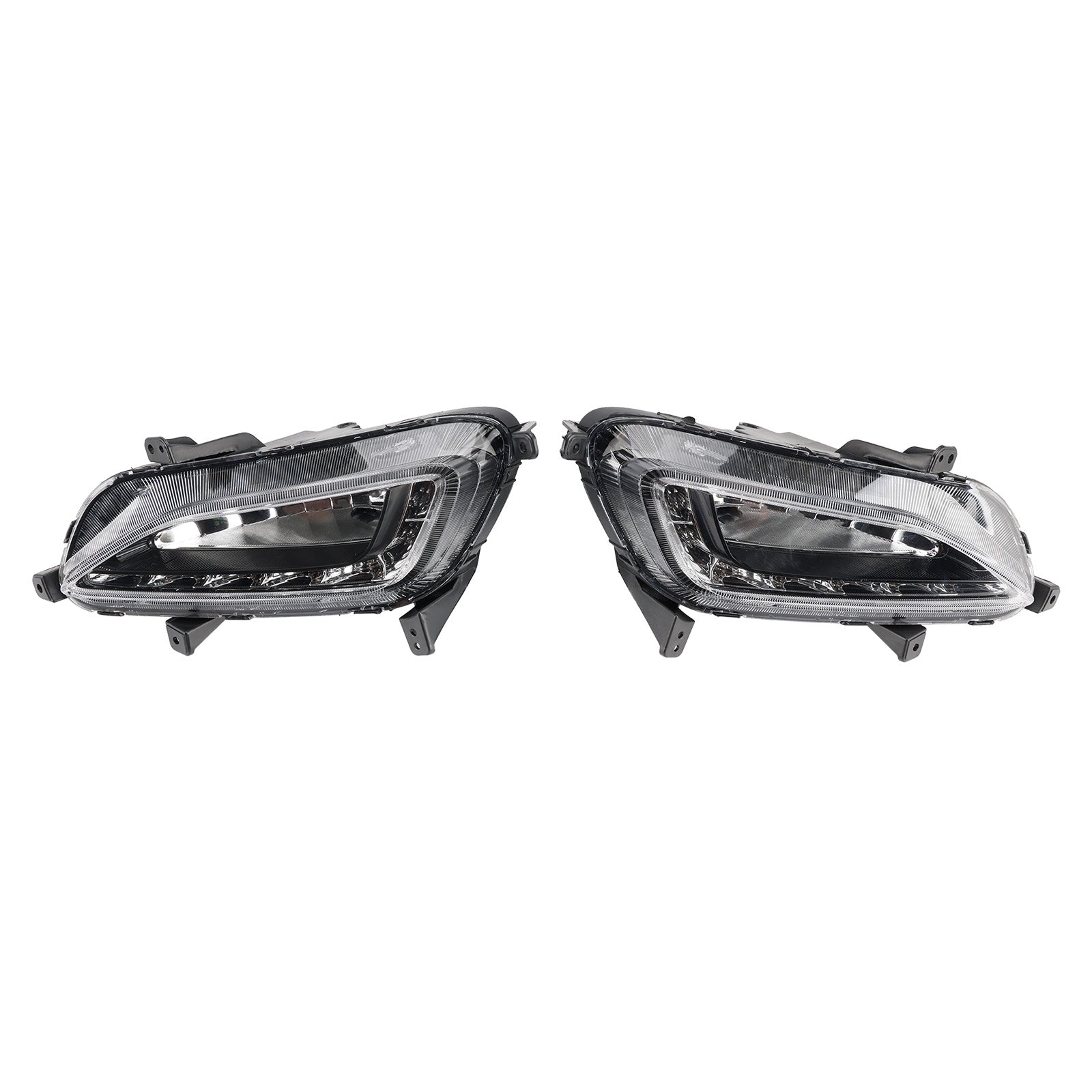 Luces antiniebla LED para Hyundai Tucson 2016-2018, luces de parachoques delantero con DRL 86525-D3200 5000K-7000K