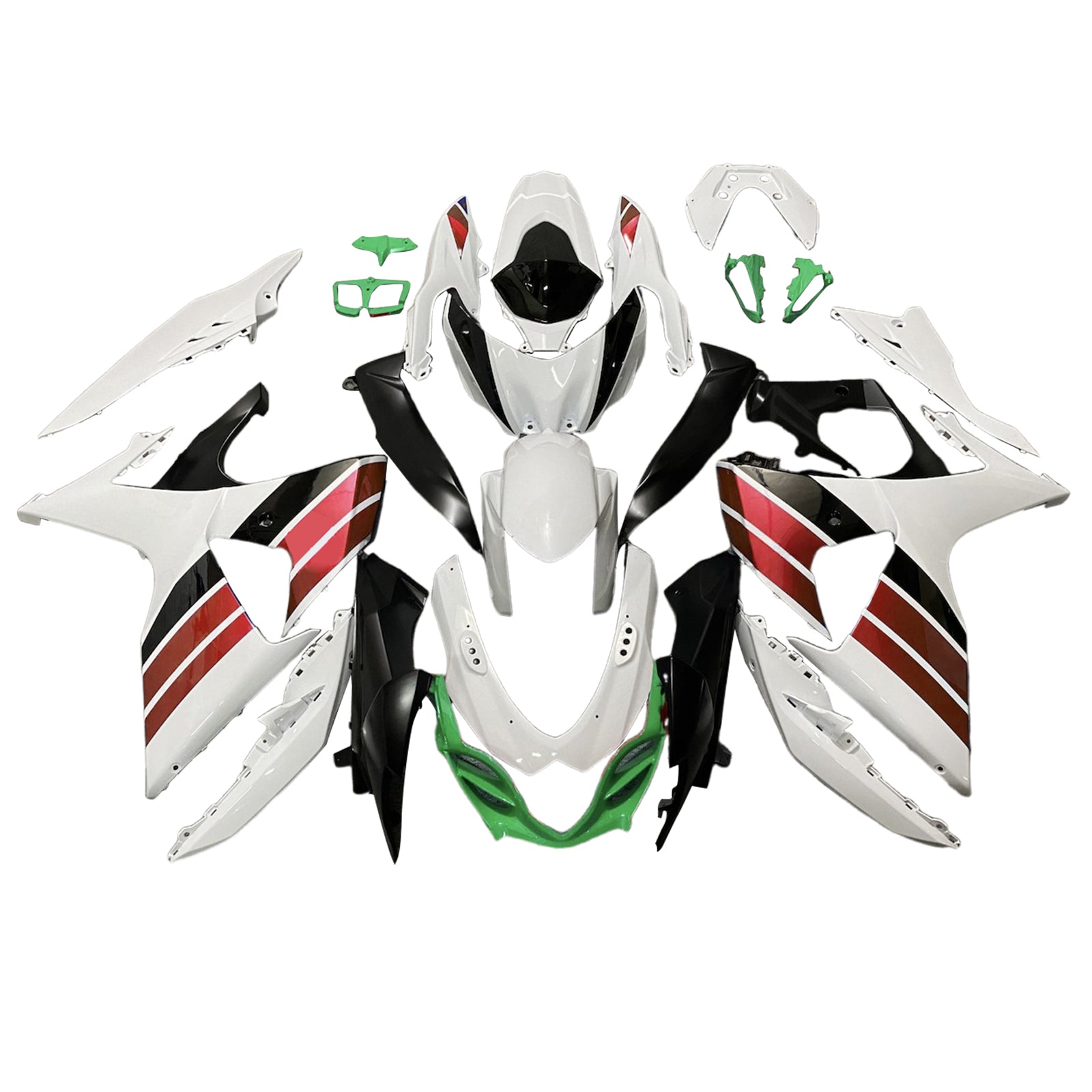 Injeksjon Fairing Kit karosseri plast abs for suzuki gsxr1000 2009-2016 K9