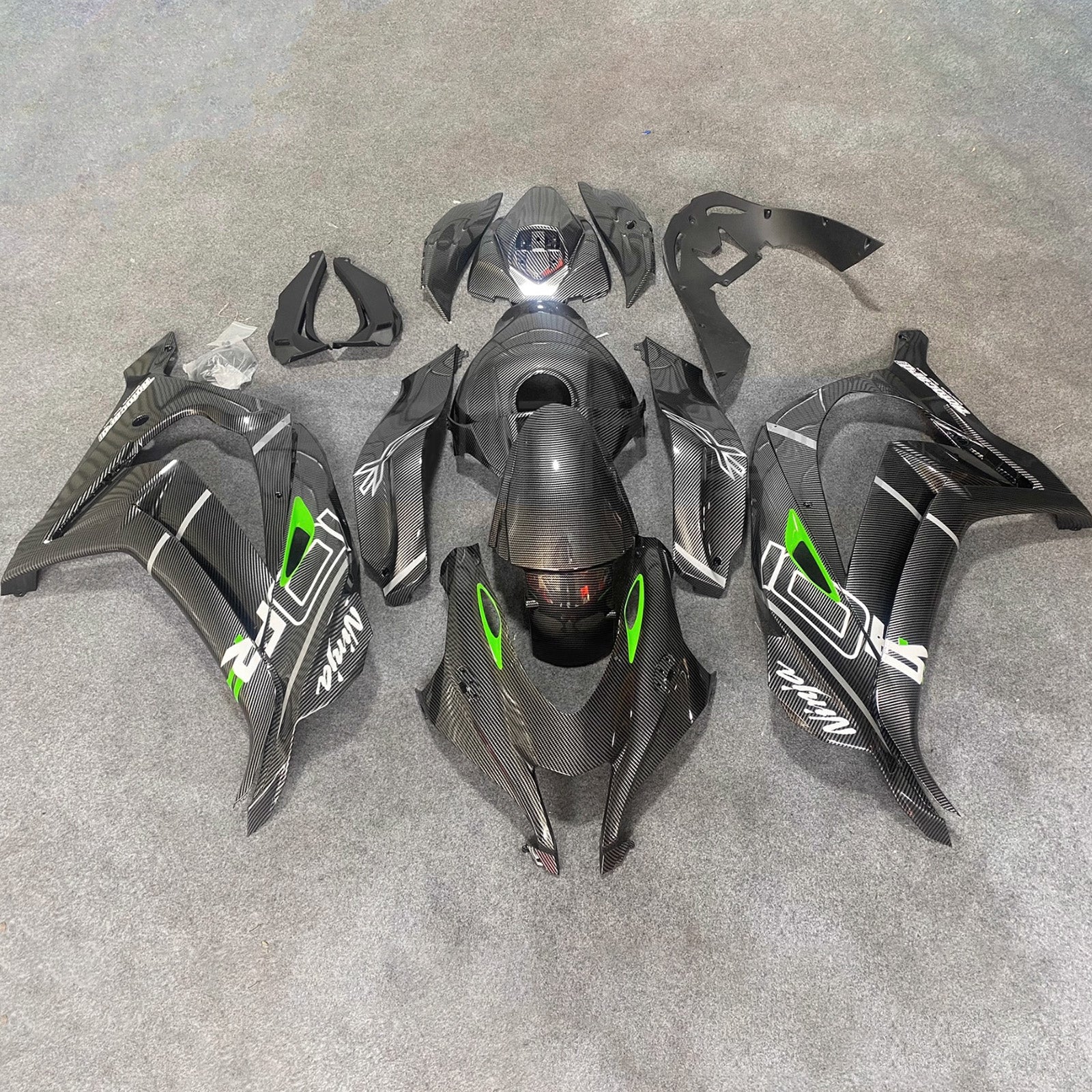 Injection Fairing Kit Bodywork Plastic ABS fit For Kawasaki ZX10R 2016-2020