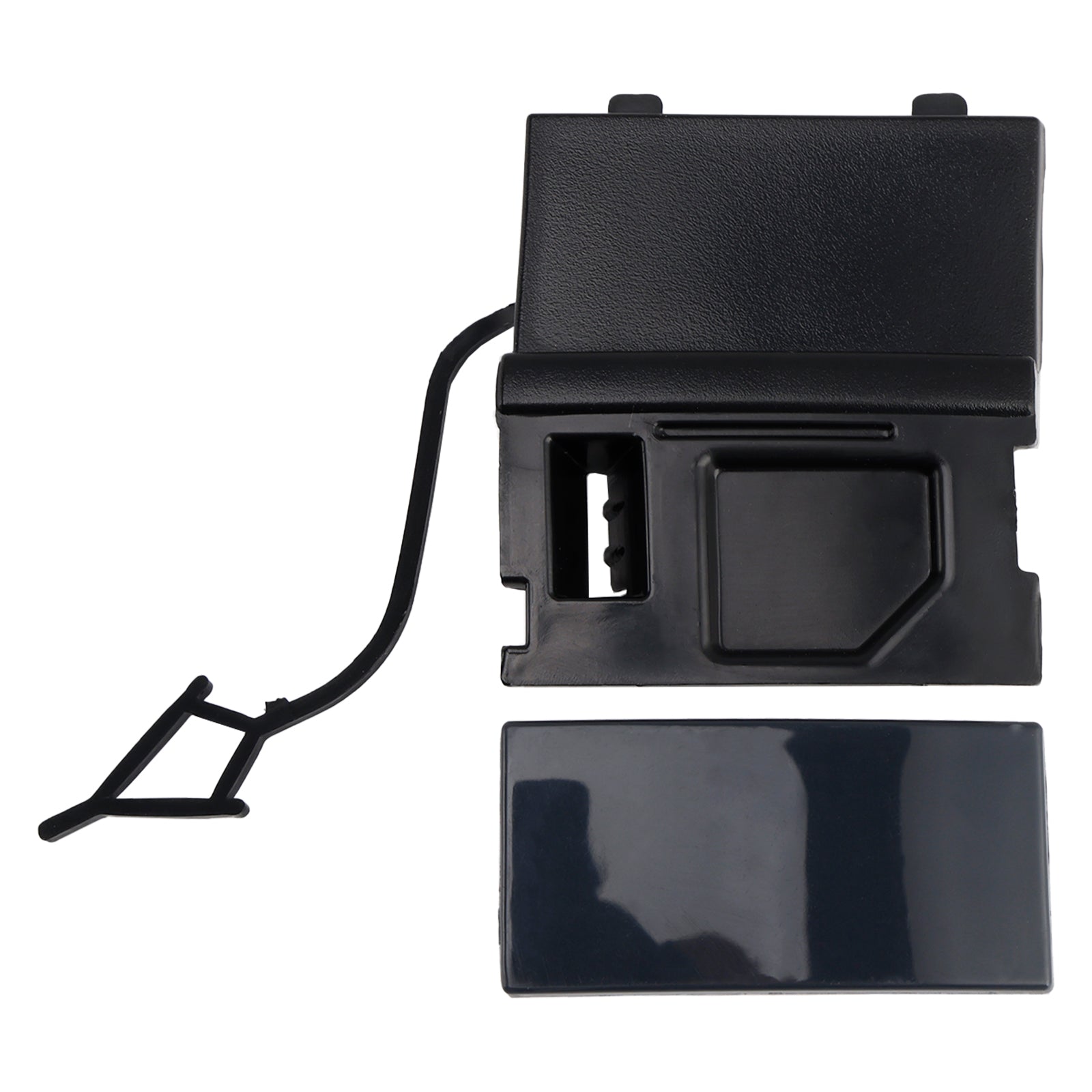 Car Front Left Bumper Tow Hook Eye Cover Cap 7P6807185A For VW Touarge 14-18