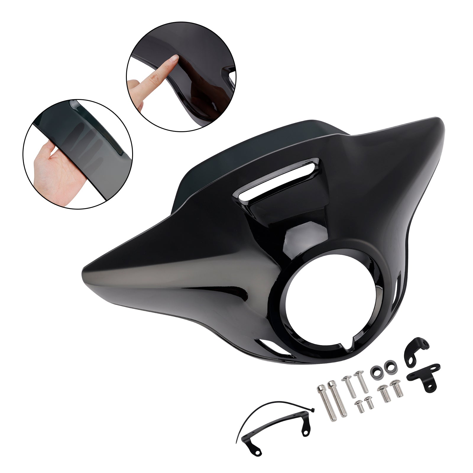 Windshield WindScreen Headlight Fairing fit for HONDA CM300 CM500 2021-2024